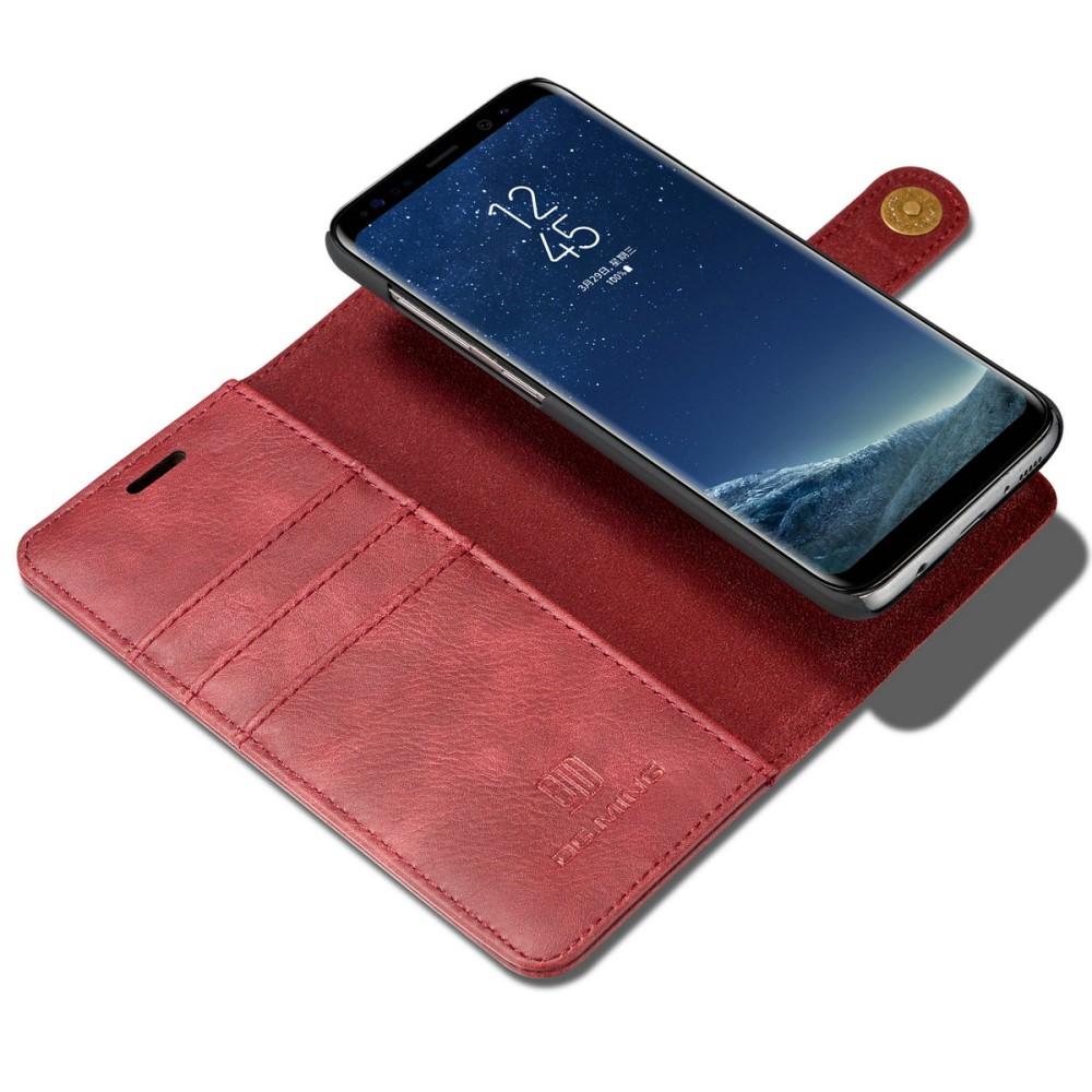 Samsung Galaxy S8 Magnet Wallet Red