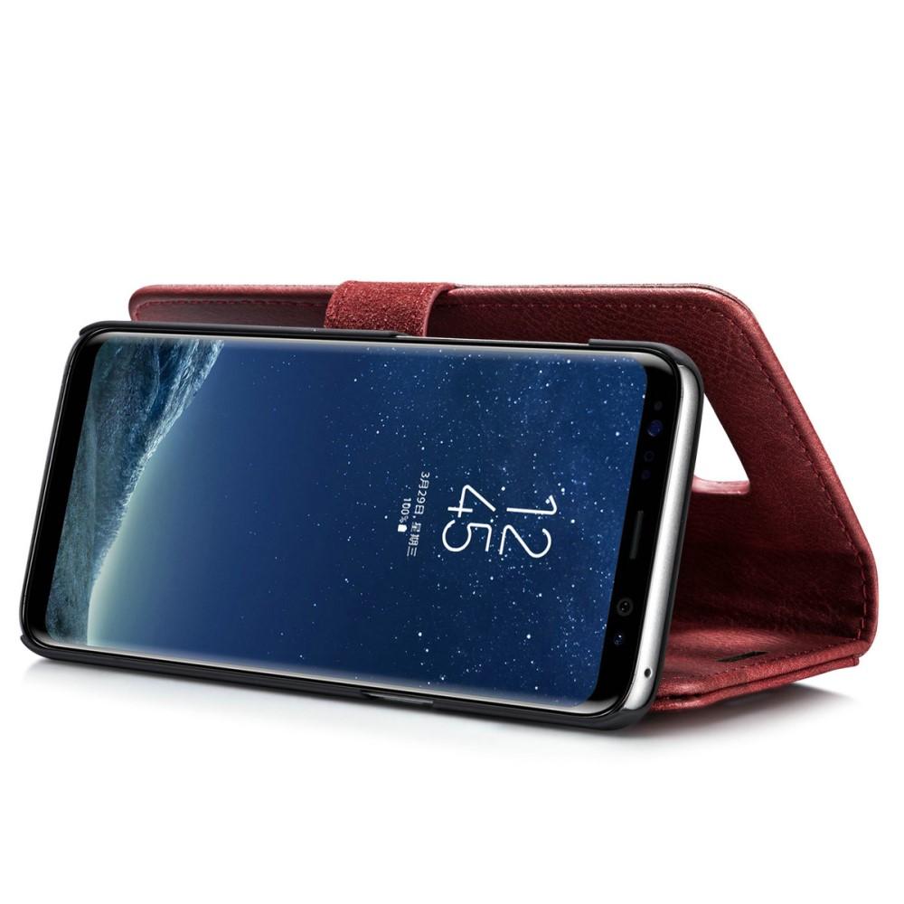 Samsung Galaxy S8 Magnet Wallet Red