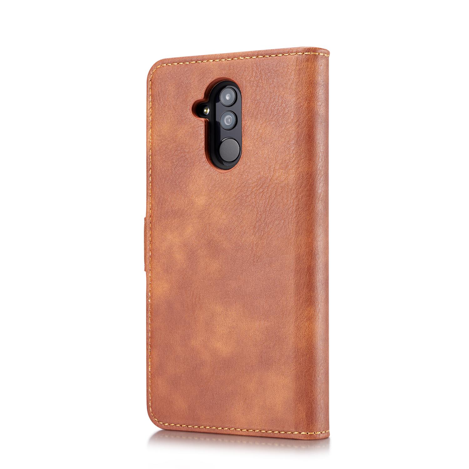 Huawei Mate 20 Lite Magnet Wallet Cognac