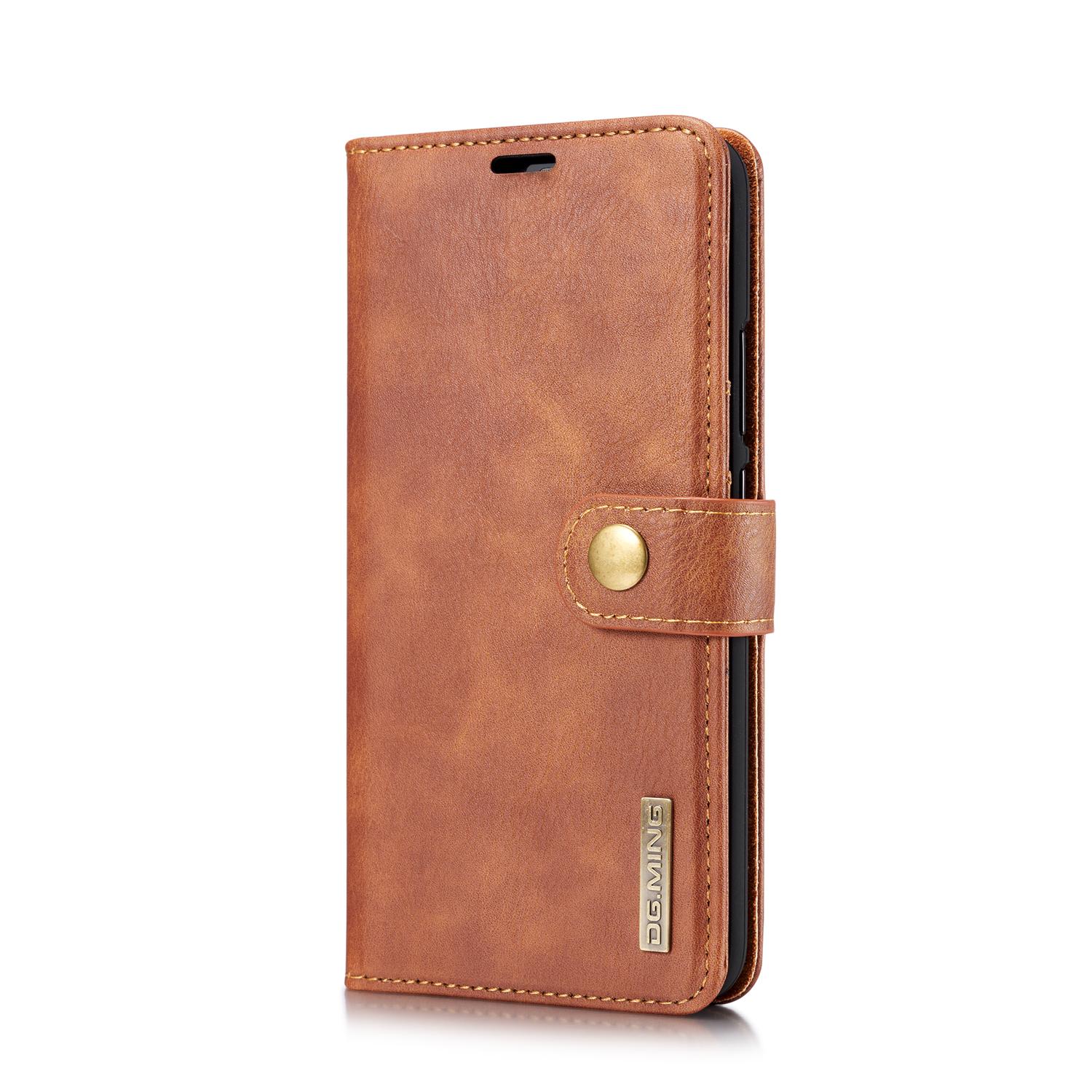 Huawei Mate 20 Lite Magnet Wallet Cognac