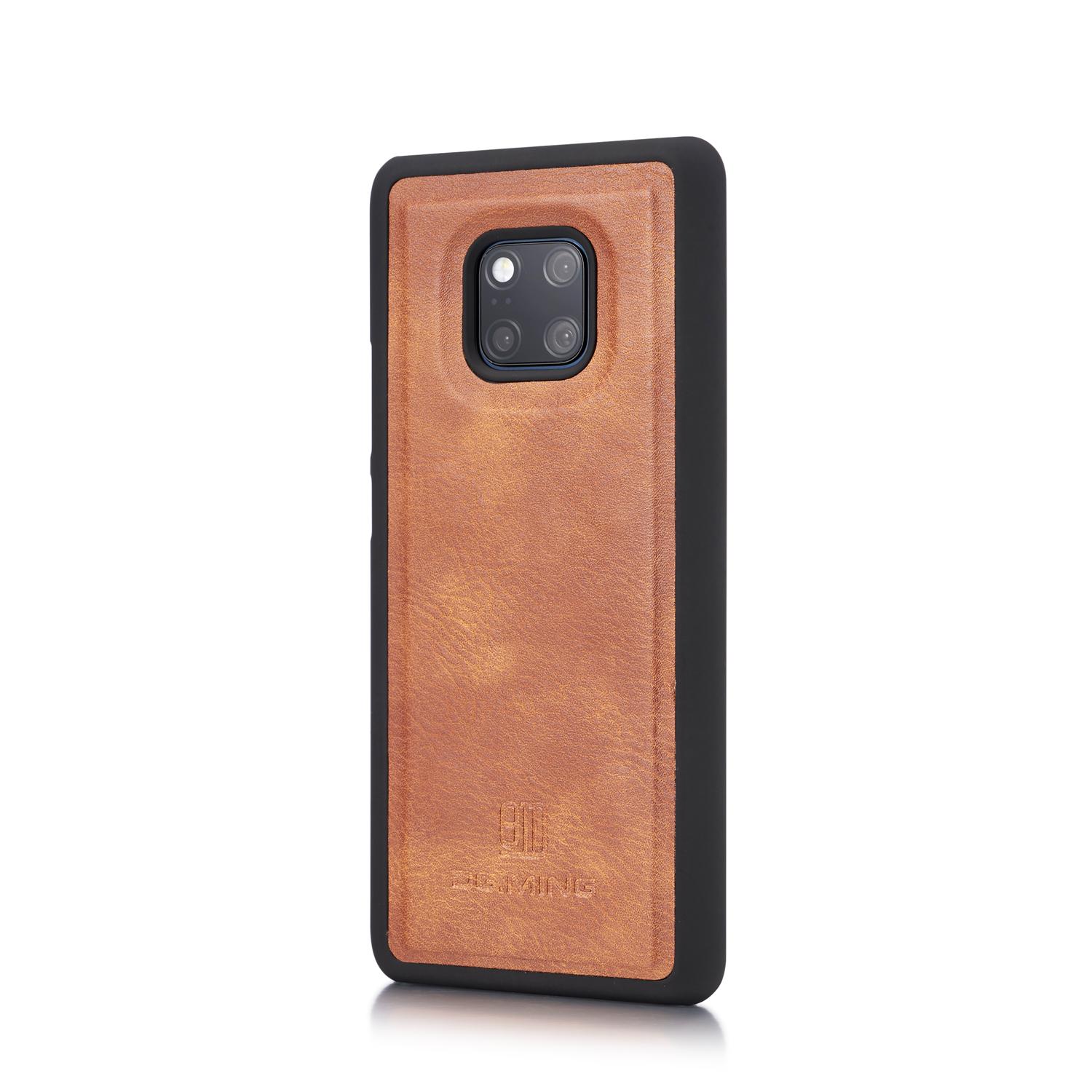 Huawei Mate 20 Pro Magnet Wallet Cognac