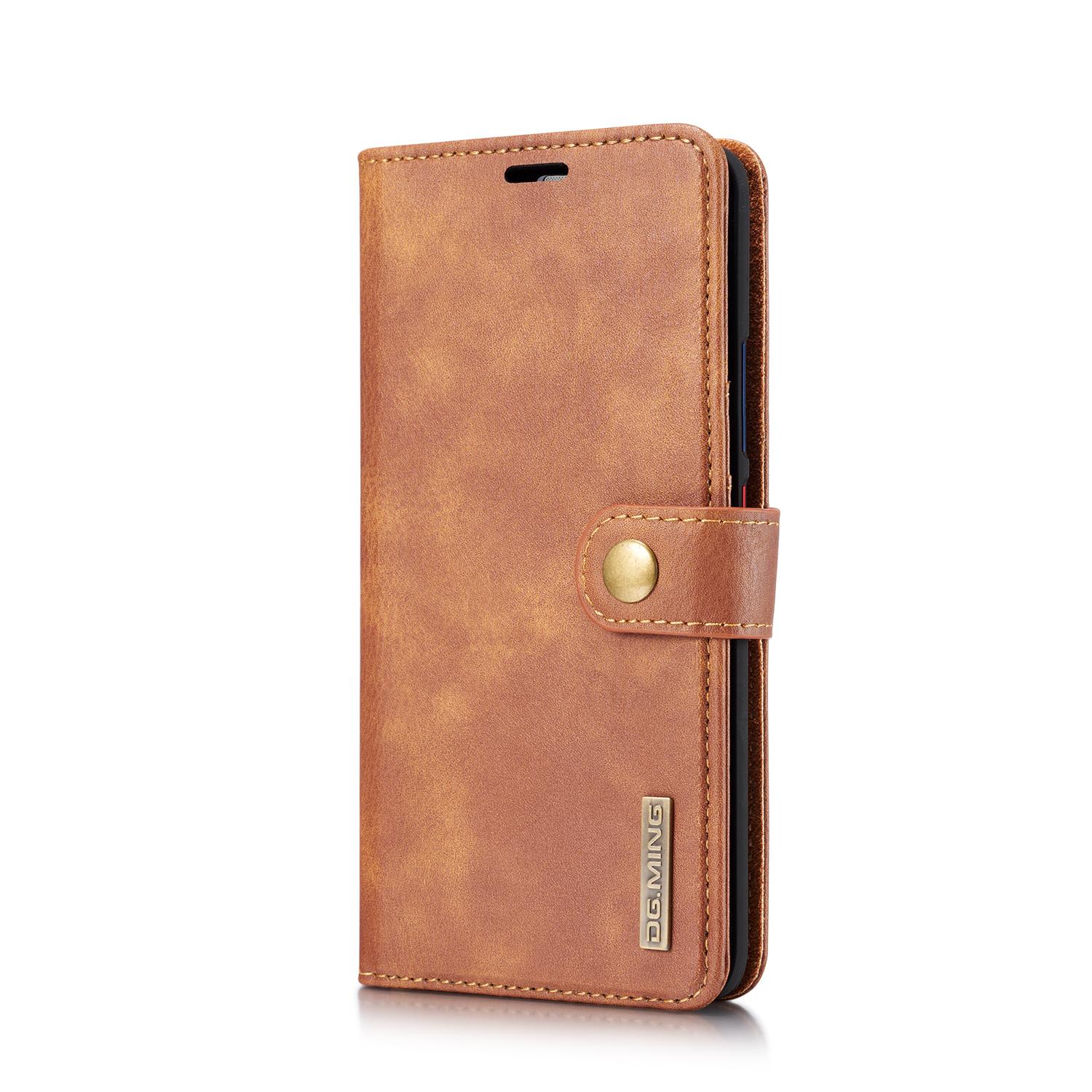 Huawei Mate 20 Pro Magnet Wallet Cognac