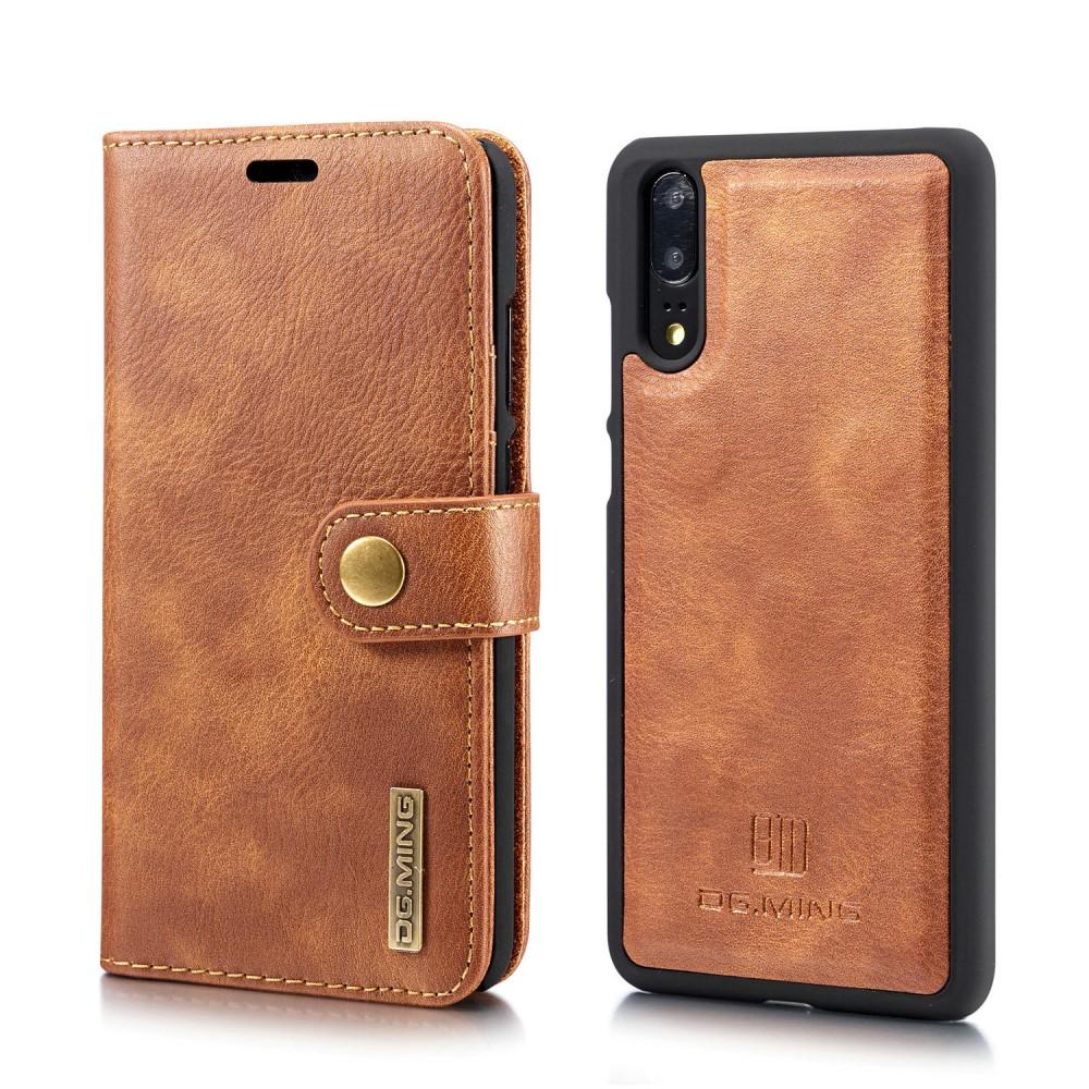 Huawei P20 Magnet Wallet Cognac