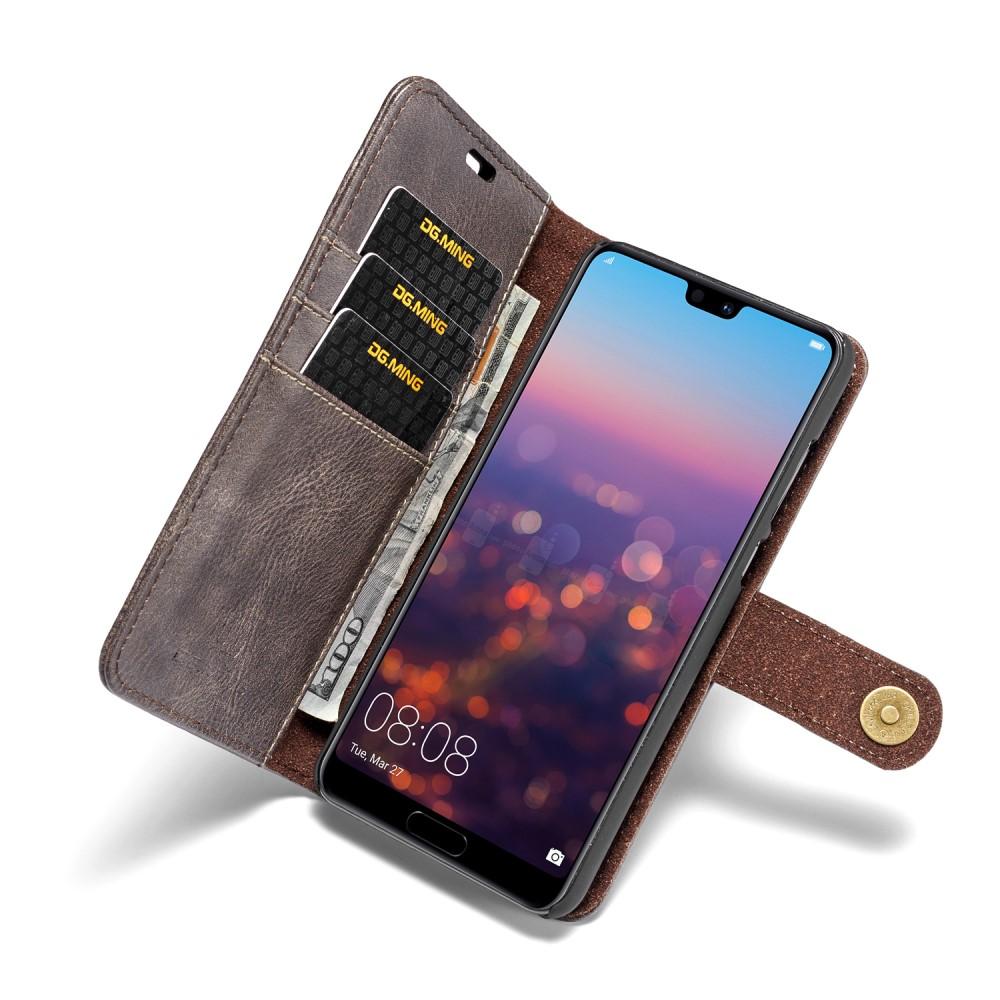 Huawei P20 Pro Magnet Wallet Brown