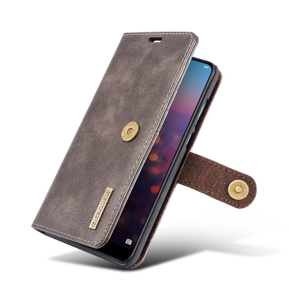 Huawei P20 Pro Magnet Wallet Brown