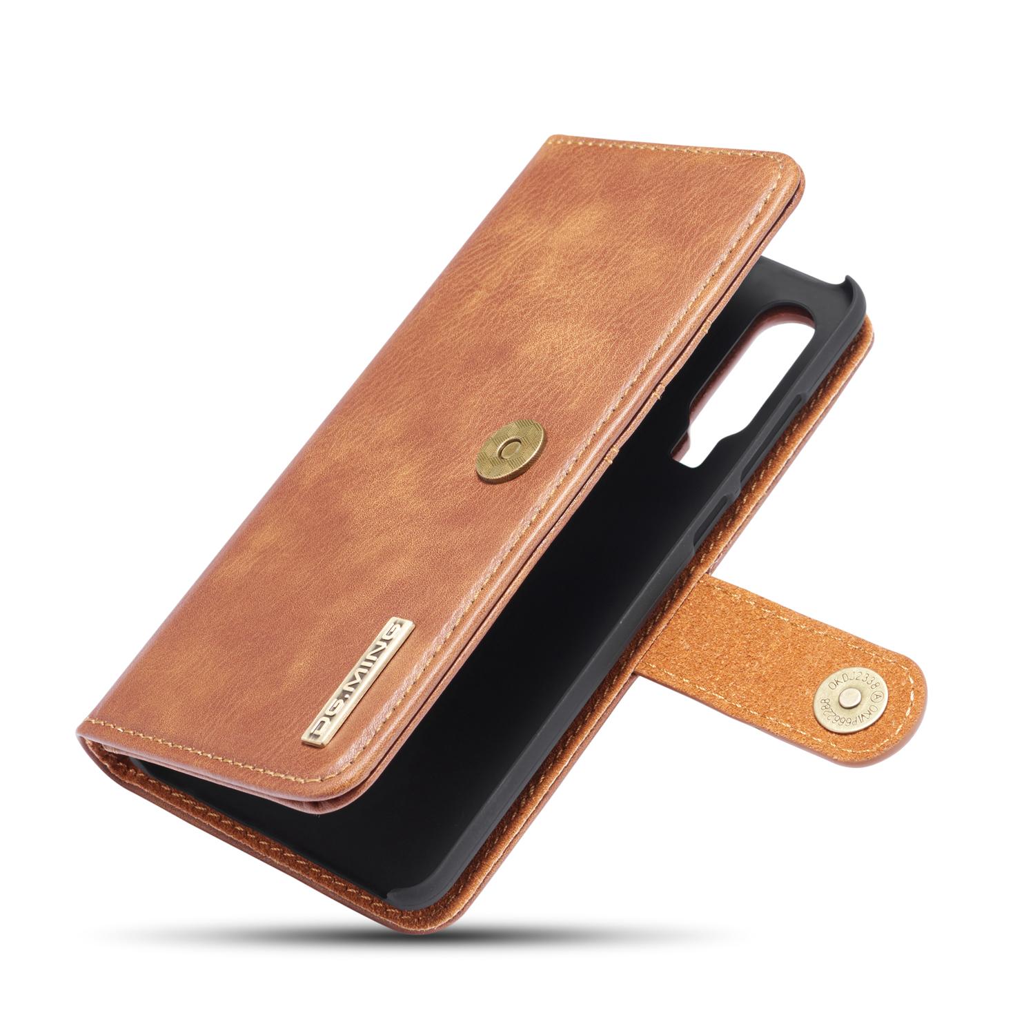 Huawei P30 Magnet Wallet Cognac