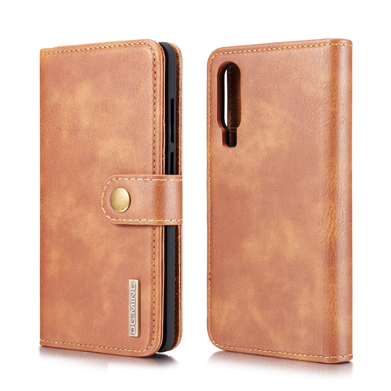 Huawei P30 Magnet Wallet Cognac