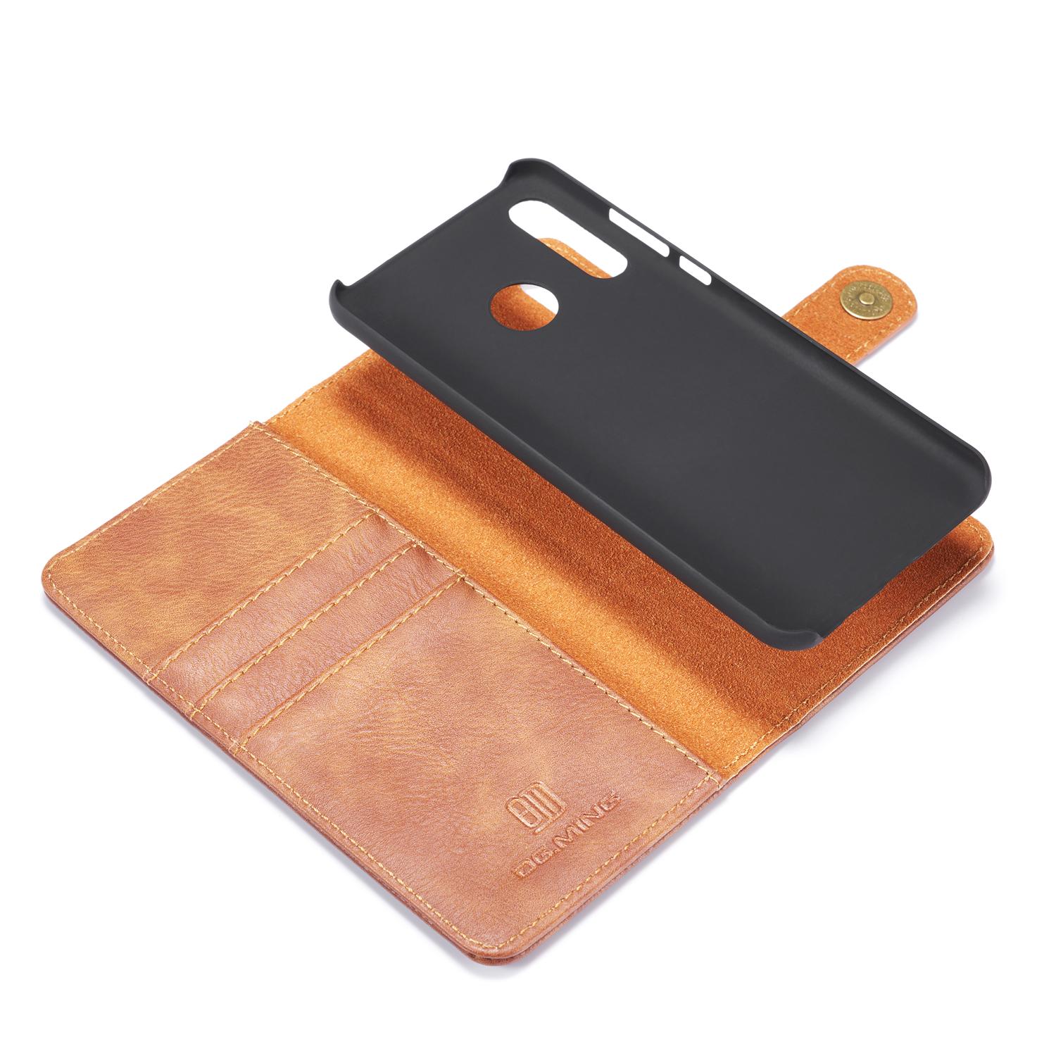 Huawei P30 Lite Magnet Wallet Cognac