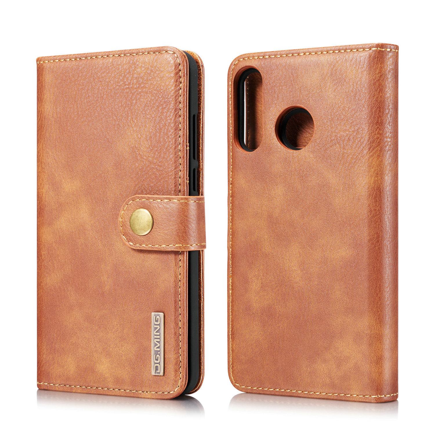 Huawei P30 Lite Magnet Wallet Cognac