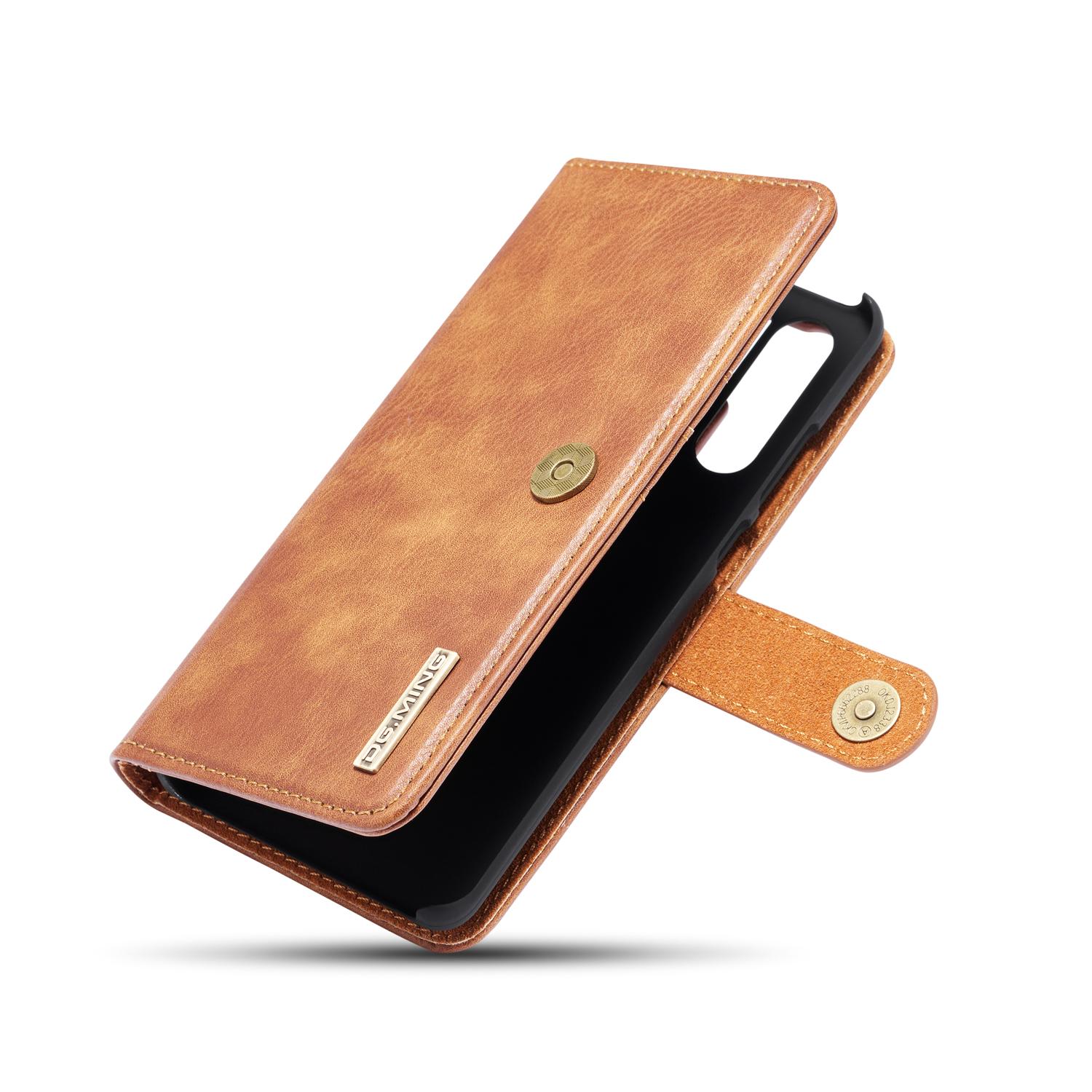 Huawei P30 Pro Magnet Wallet Cognac