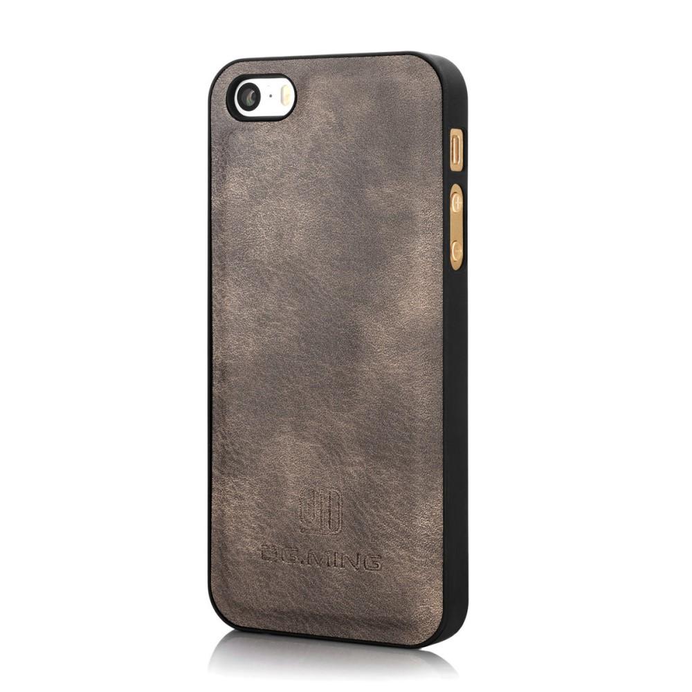 iPhone 5/5S/SE Magnet Wallet Brown