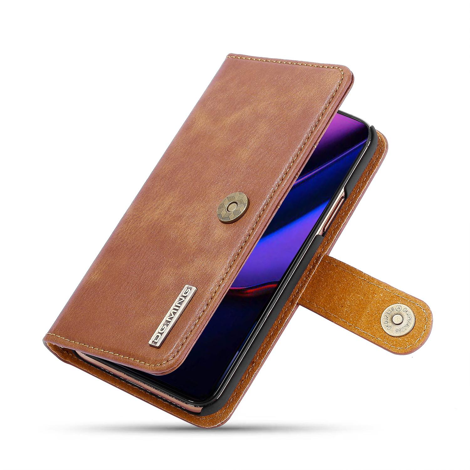 iPhone 11 Pro Magnet Wallet Cognac