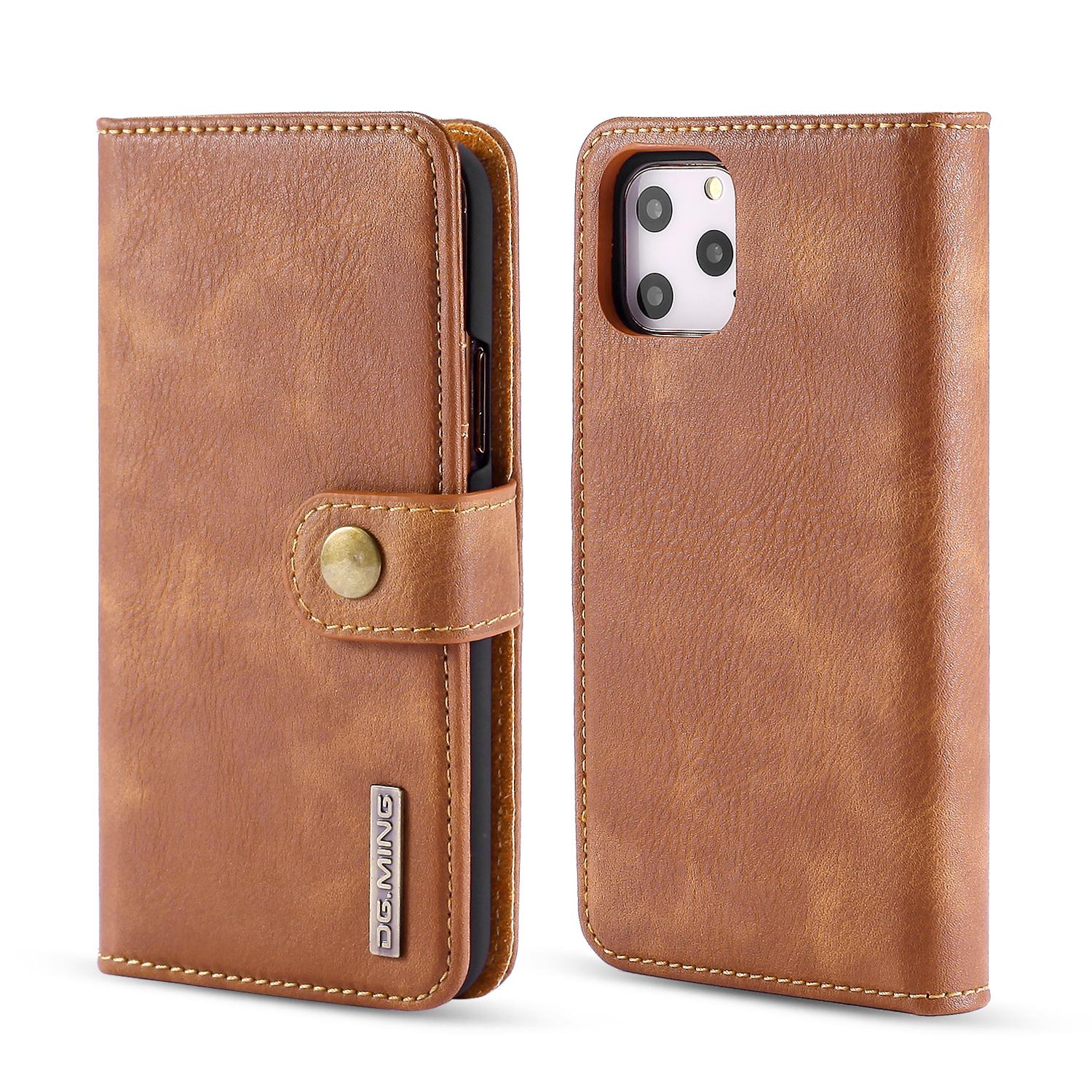 iPhone 11 Pro Max Magnet Wallet Cognac