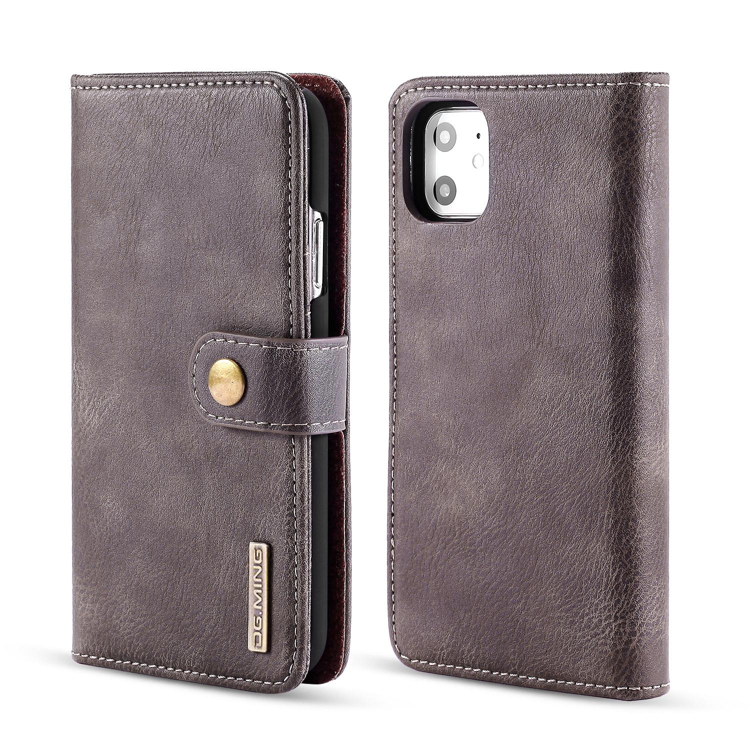 iPhone 11 Magnet Wallet Brown