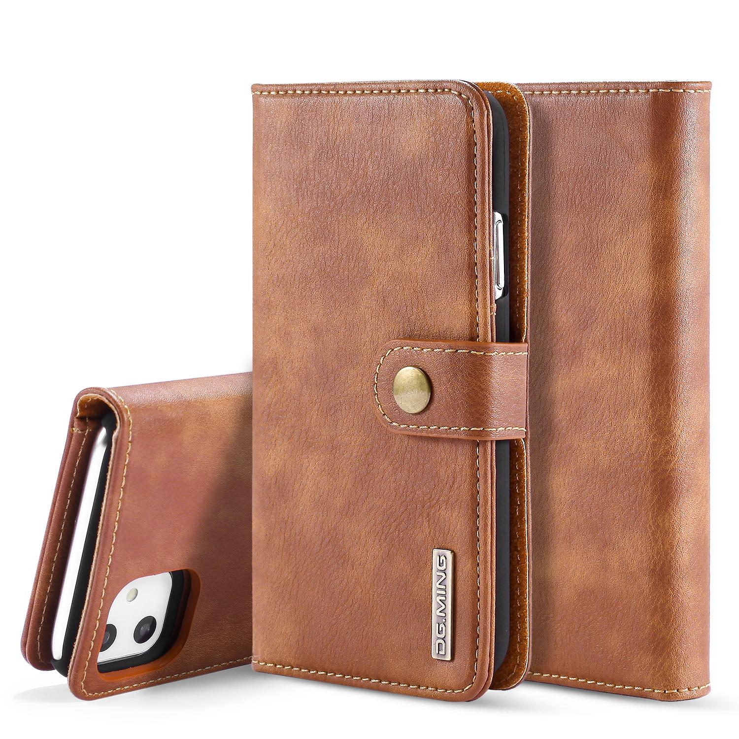 iPhone 11 Magnet Wallet Cognac