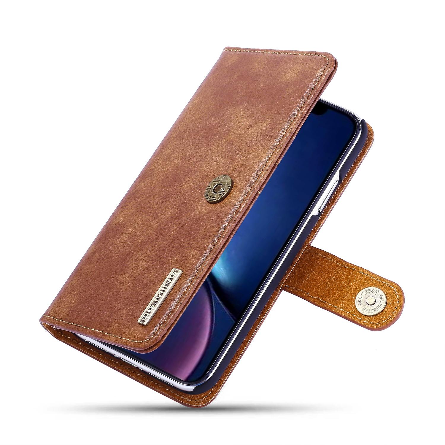 iPhone 11 Magnet Wallet Cognac