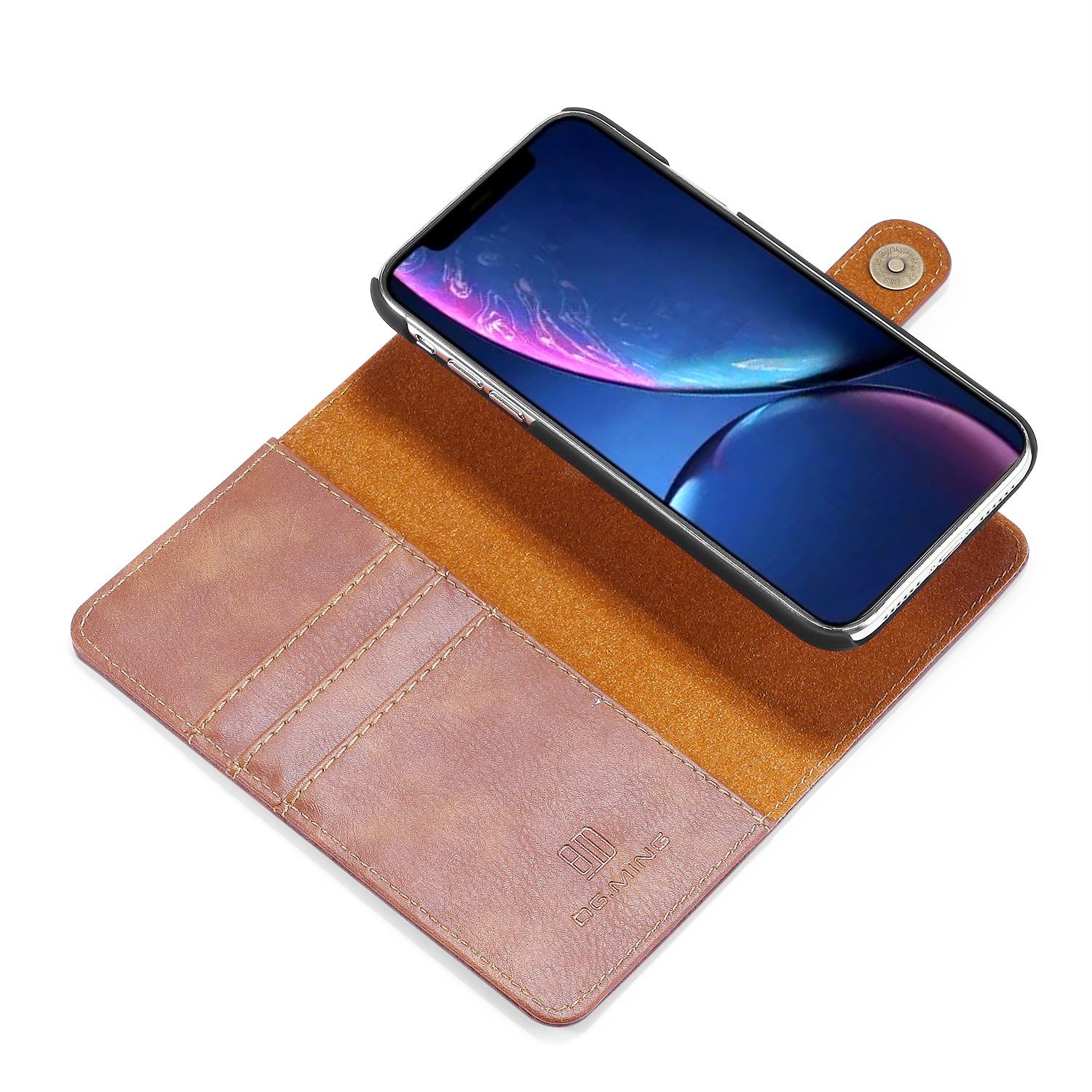 iPhone 11 Magnet Wallet Cognac