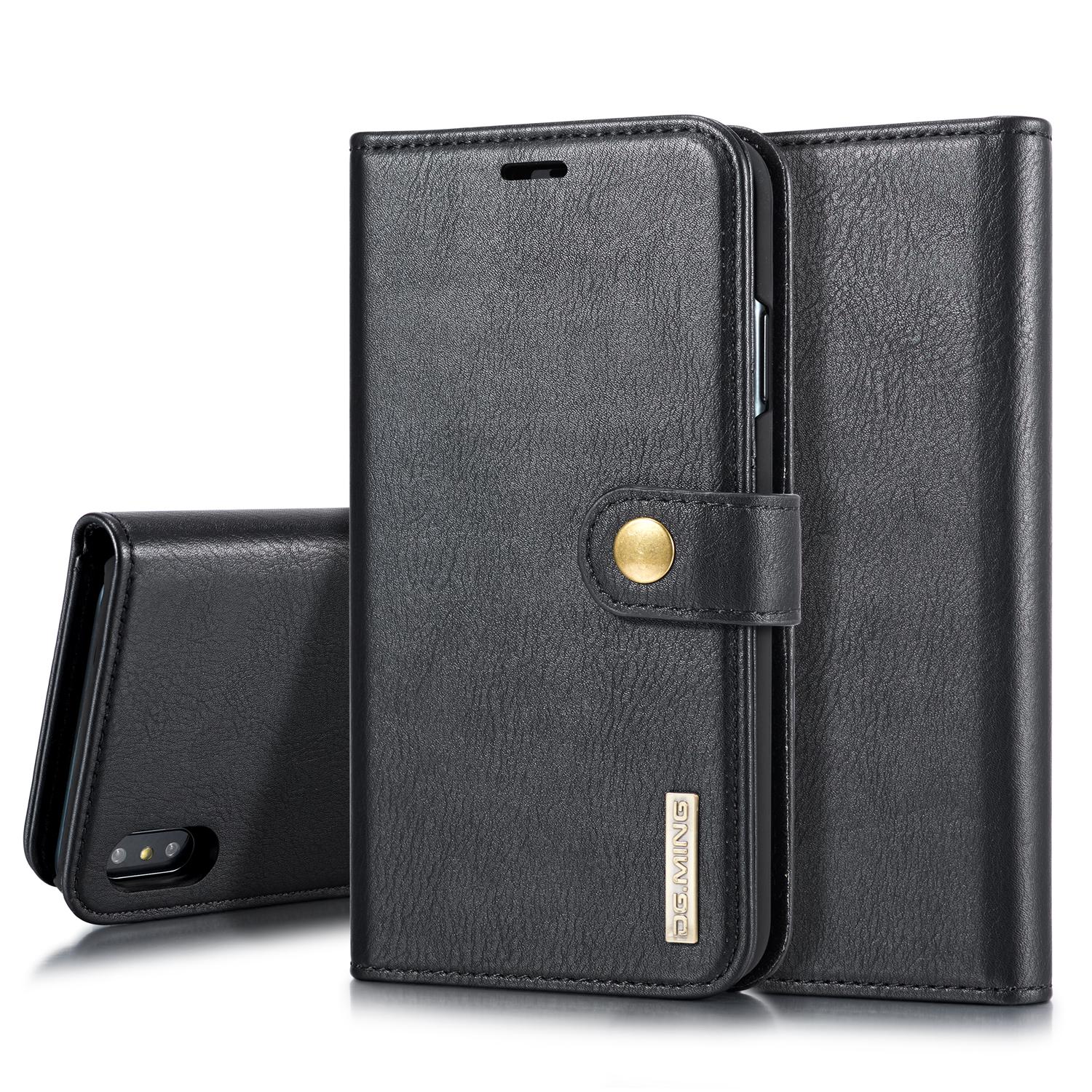 iPhone Xs Max Magnet Wallet Black