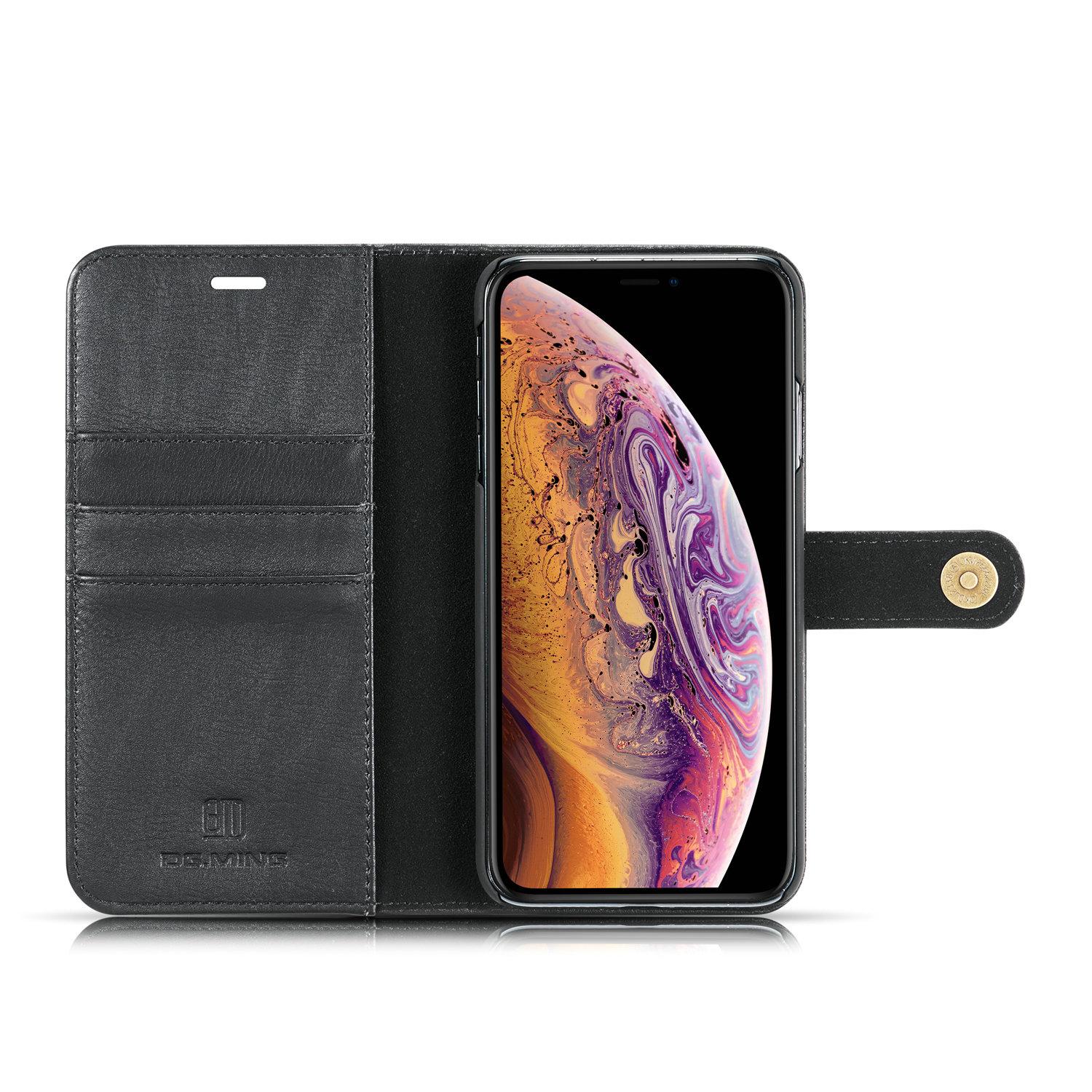 iPhone Xs Max Magnet Wallet Black