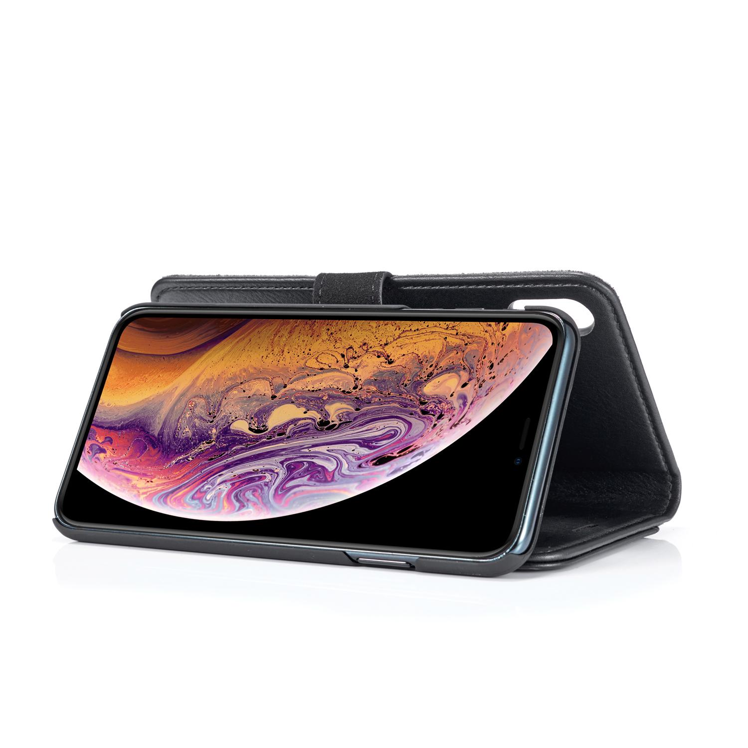 iPhone Xs Max Magnet Wallet Black