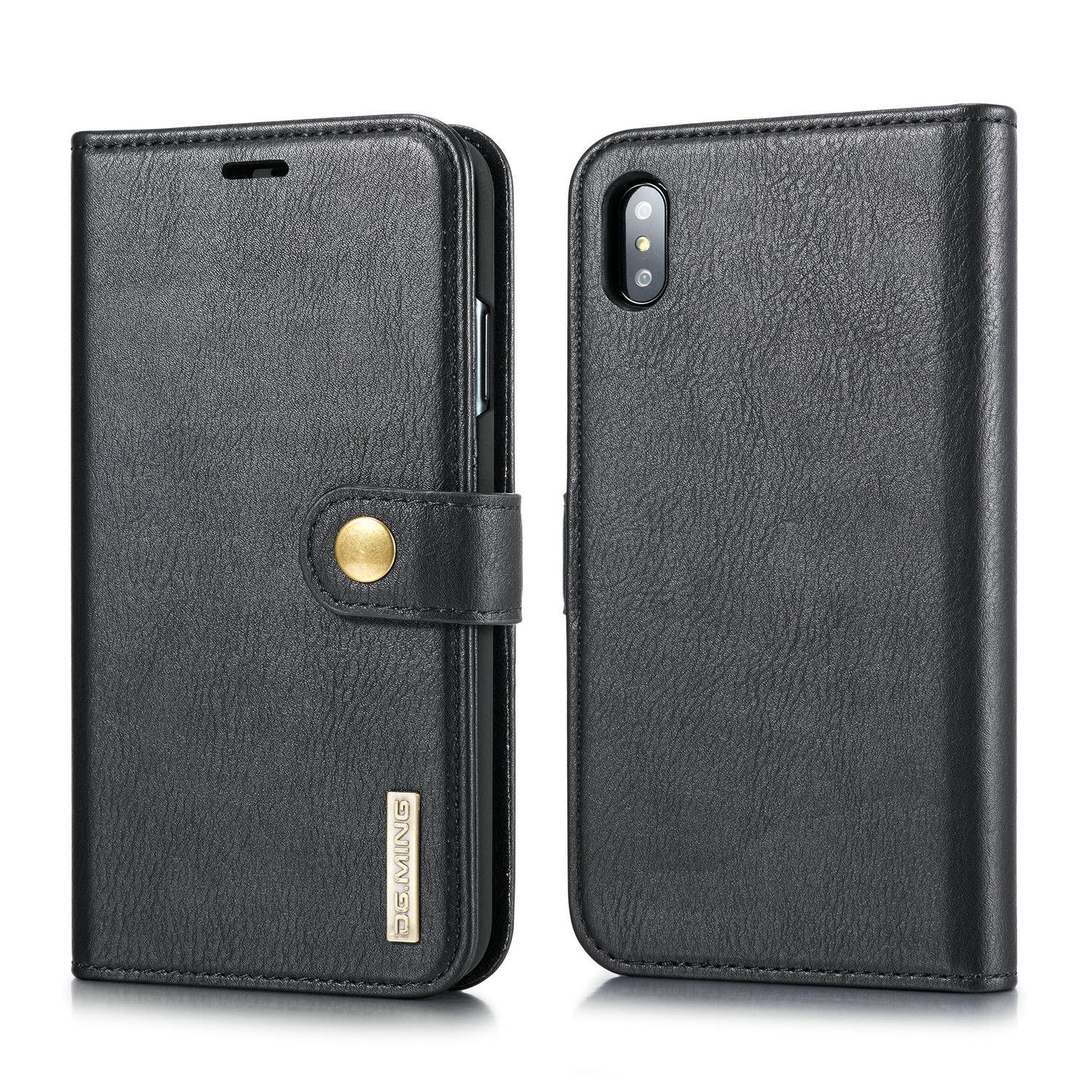 iPhone Xs Max Magnet Wallet Black