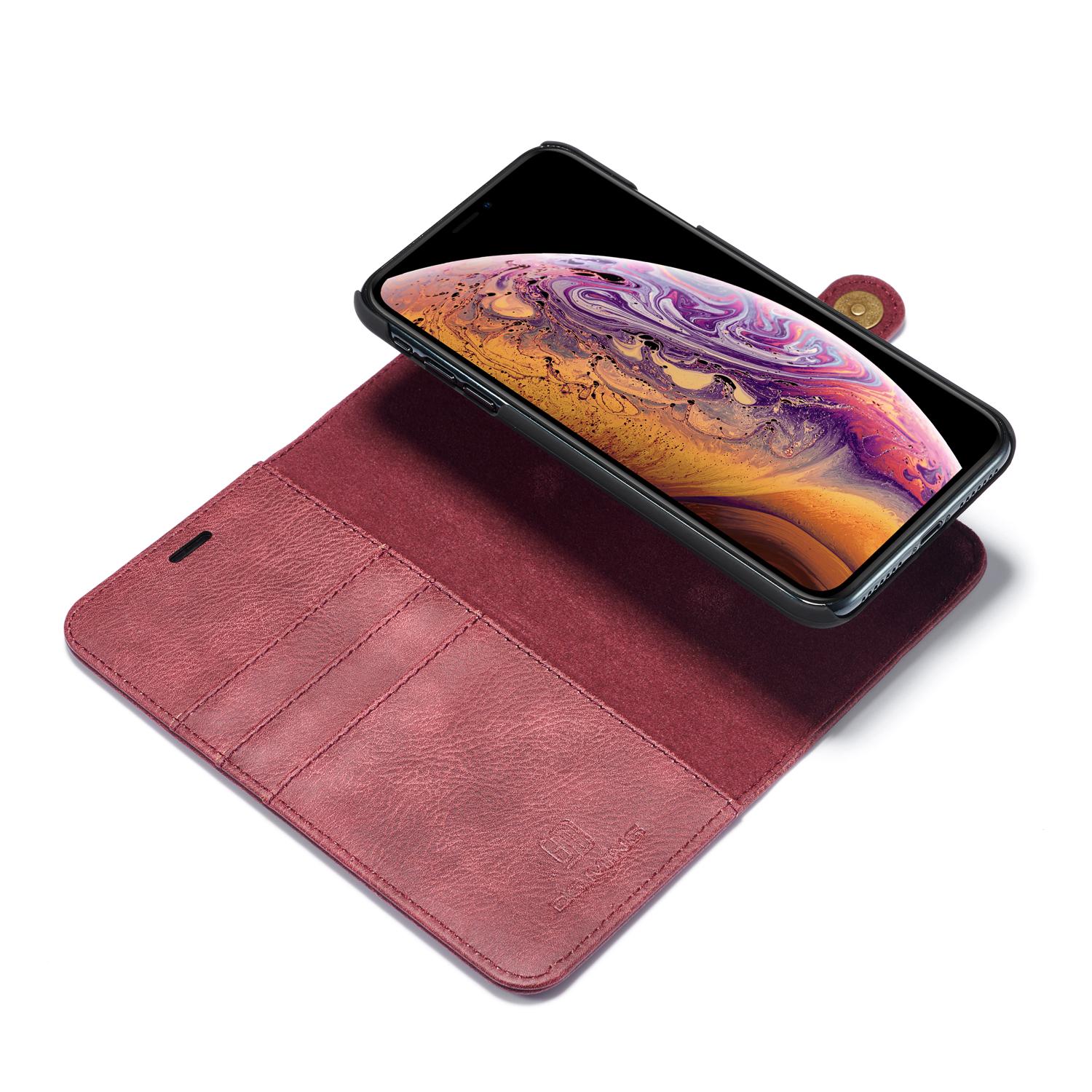 iPhone X/XS Magnet Wallet Red