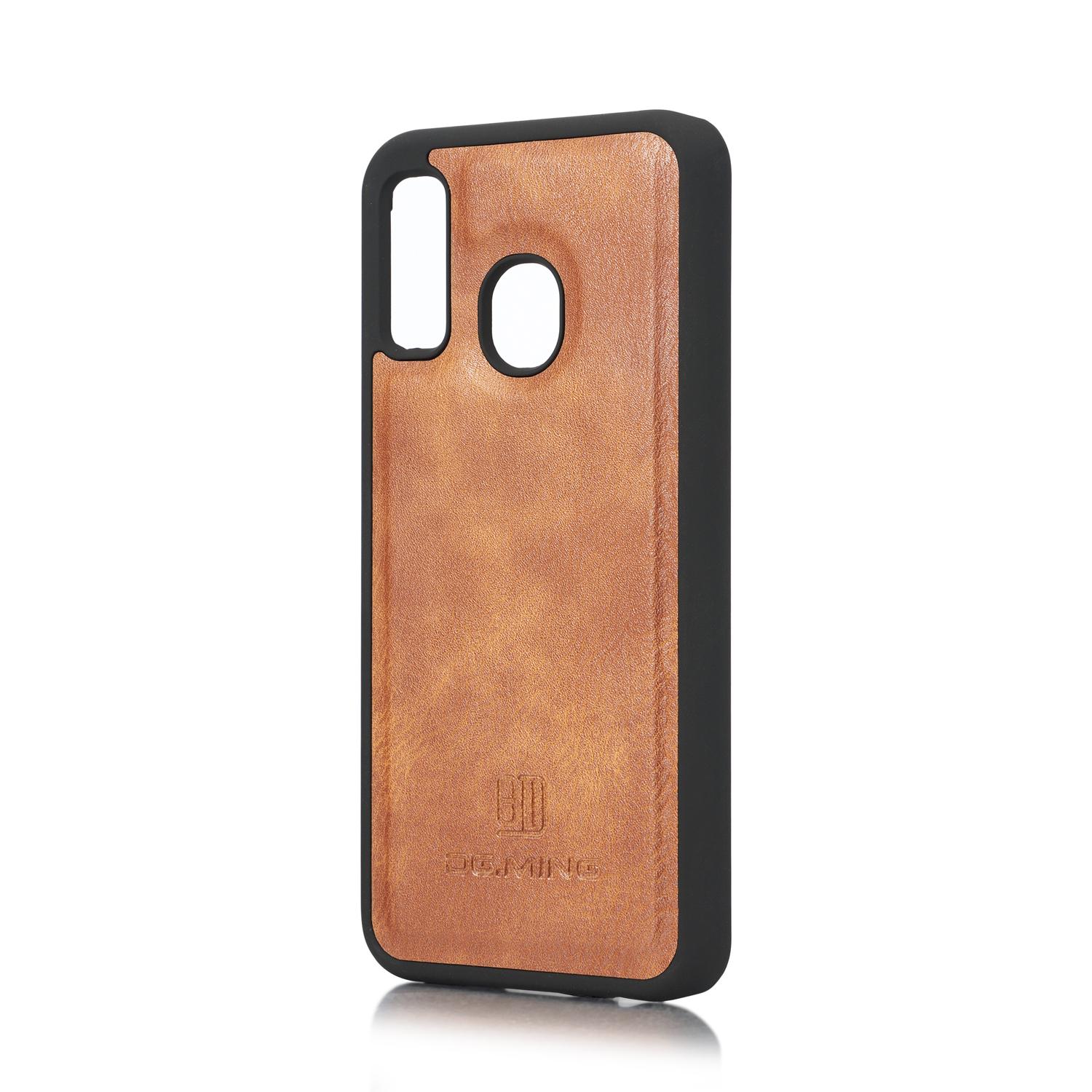 Samsung Galaxy A40 Magnet Wallet Cognac