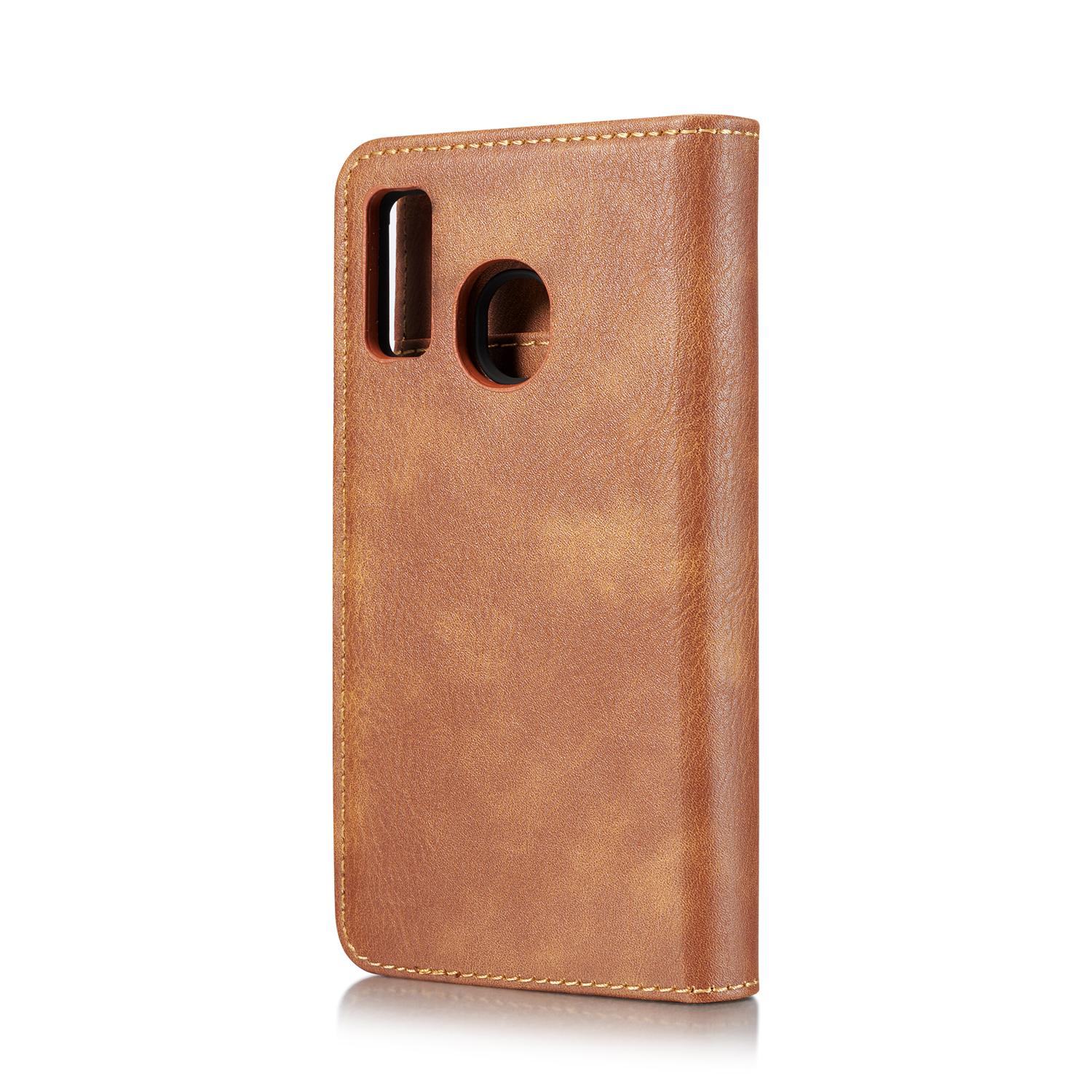 Samsung Galaxy A40 Magnet Wallet Cognac