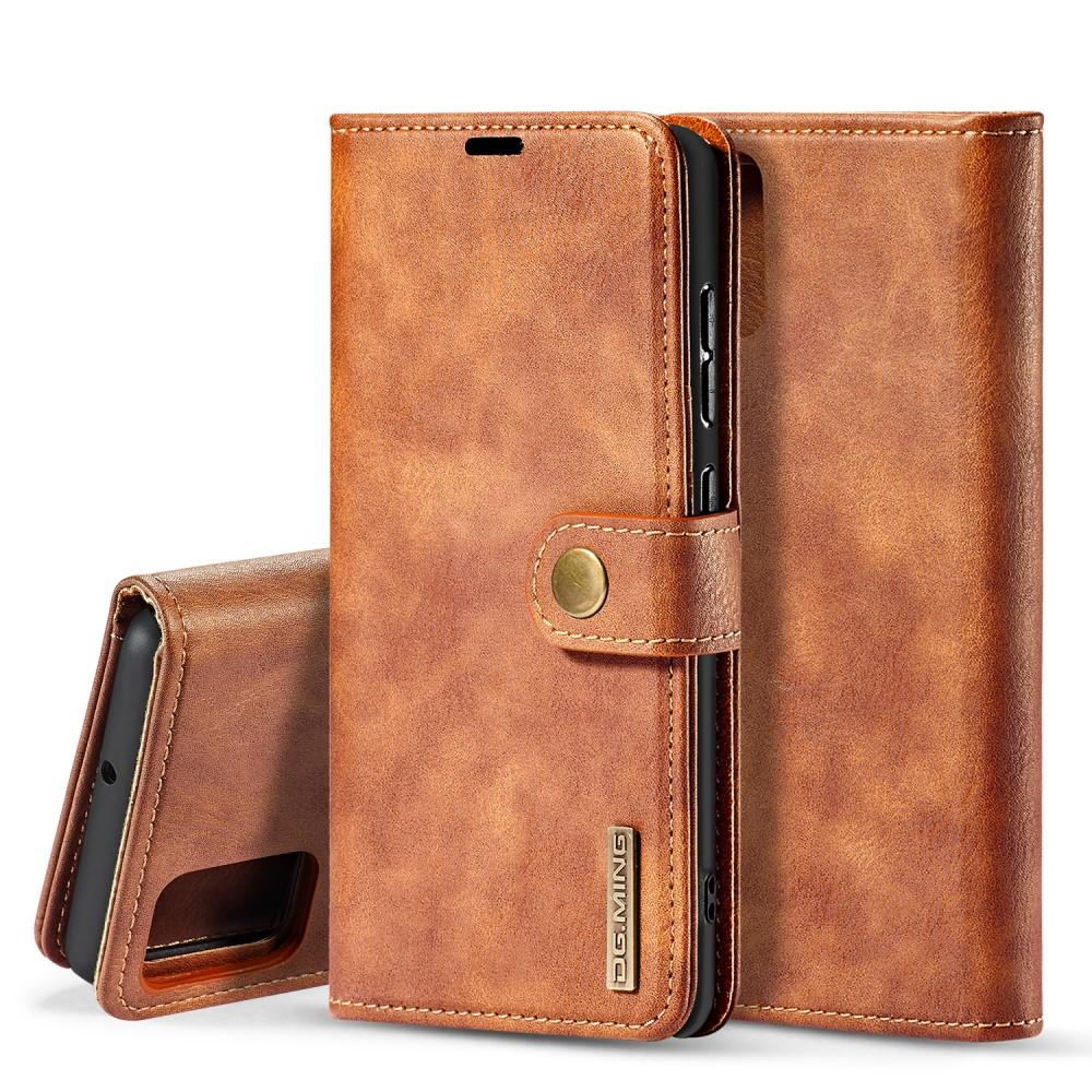 Samsung Galaxy A51 Magnet Wallet Cognac