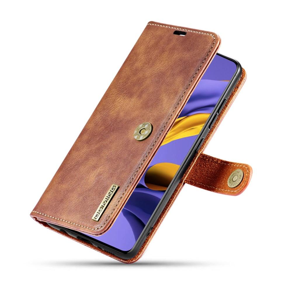 Samsung Galaxy A51 Magnet Wallet Cognac