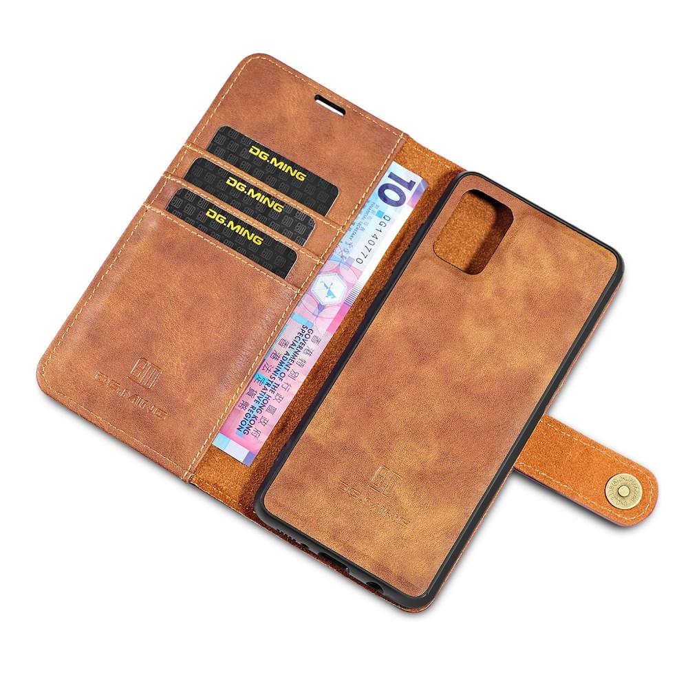 Samsung Galaxy A51 Magnet Wallet Cognac