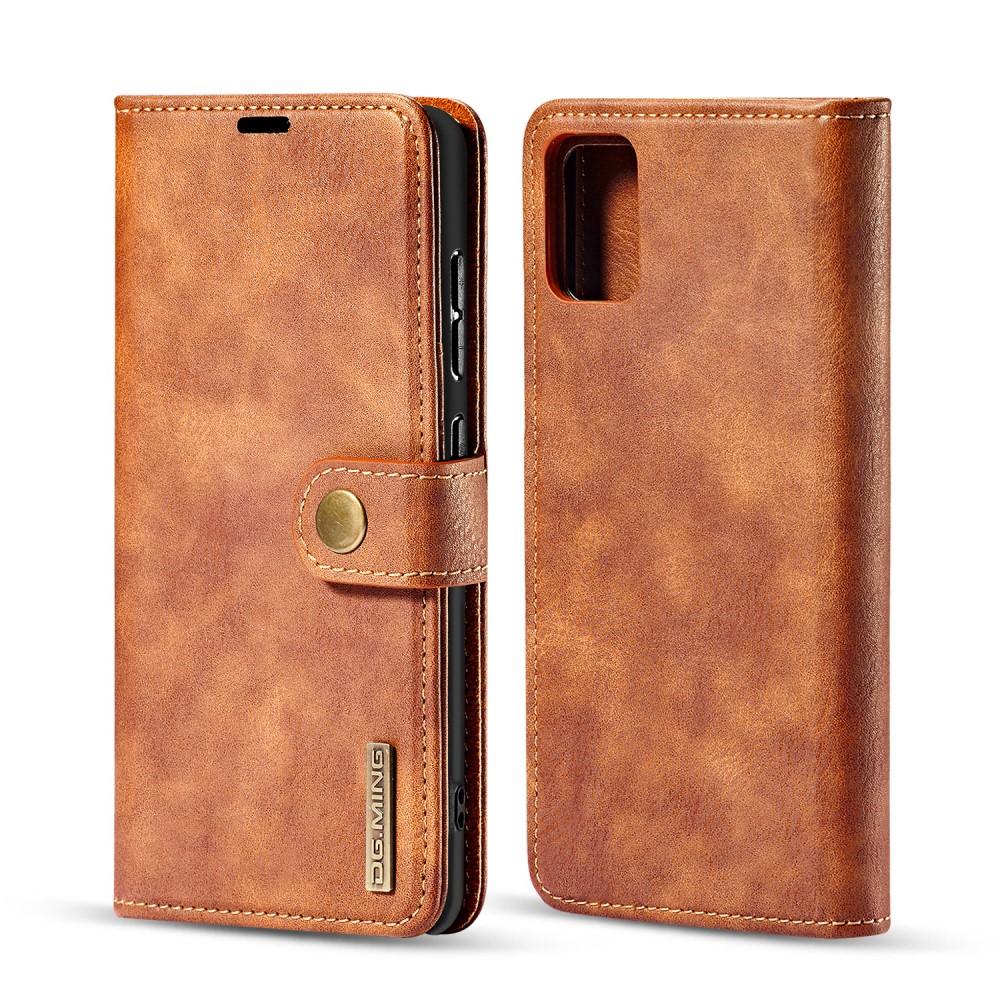 Samsung Galaxy A51 Magnet Wallet Cognac