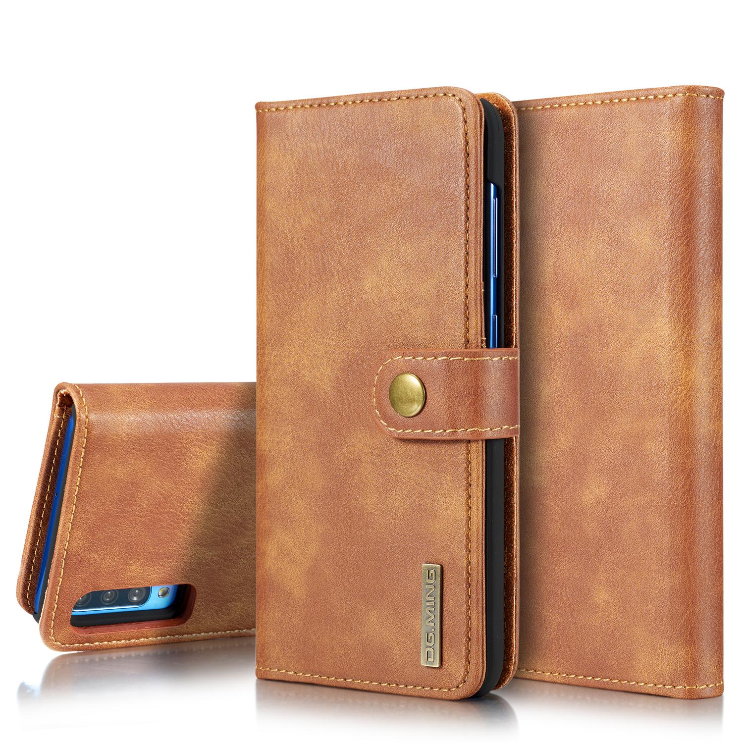Samsung Galaxy A70 Magnet Wallet Brown