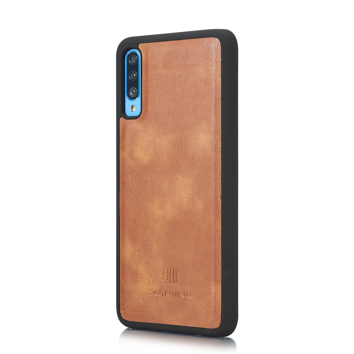 Samsung Galaxy A70 Magnet Wallet Brown