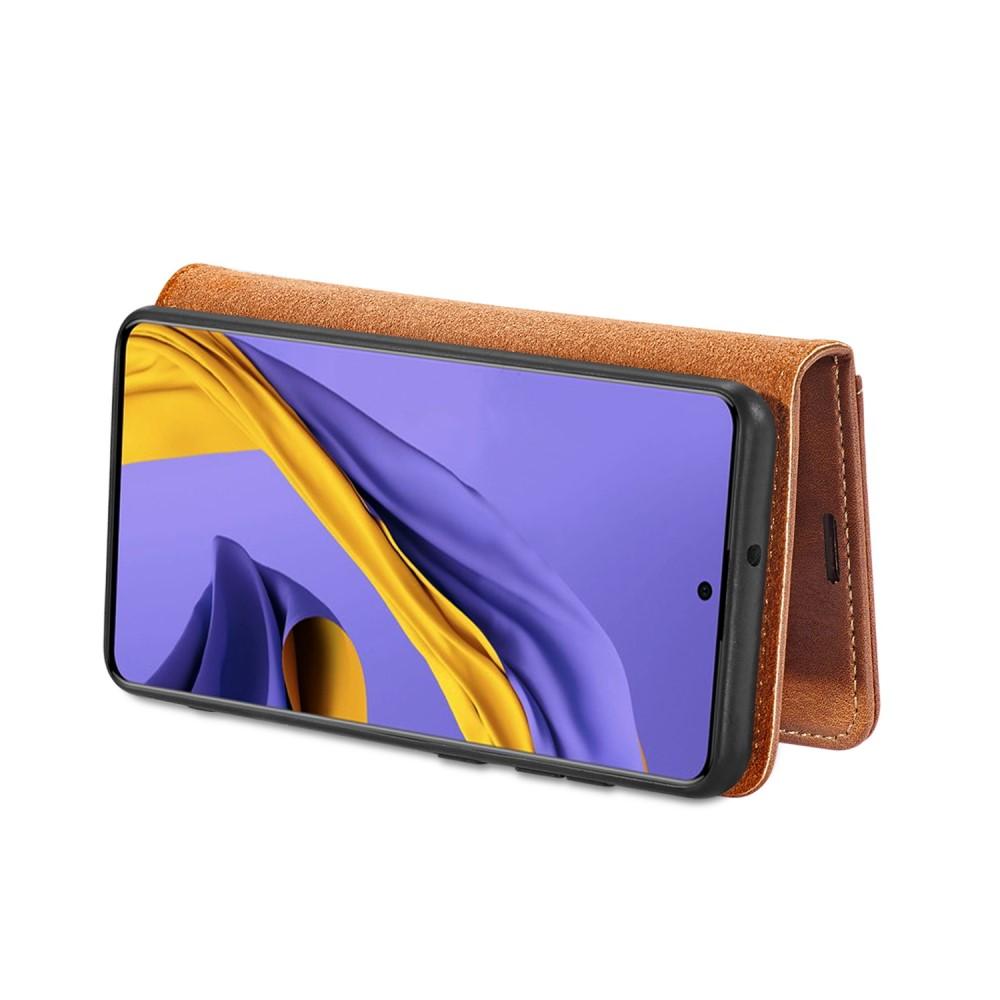 Samsung Galaxy A71 Magnet Wallet Cognac