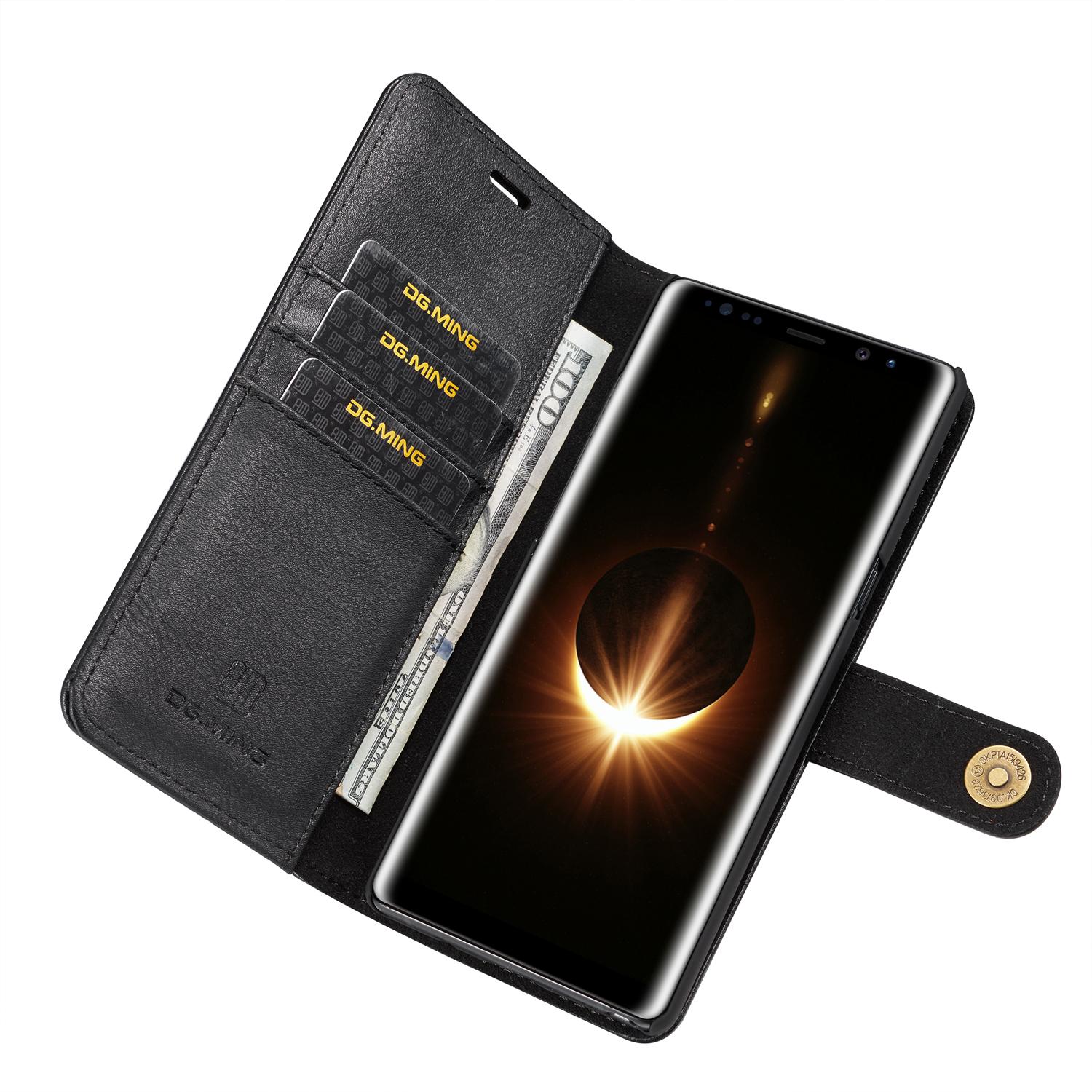 Samsung Galaxy Note 8 Magnet Wallet Black