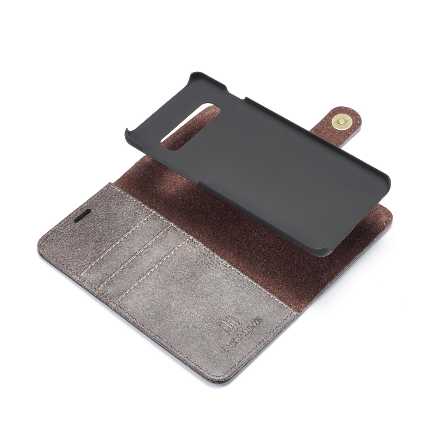 Samsung Galaxy S10 Magnet Wallet Brown