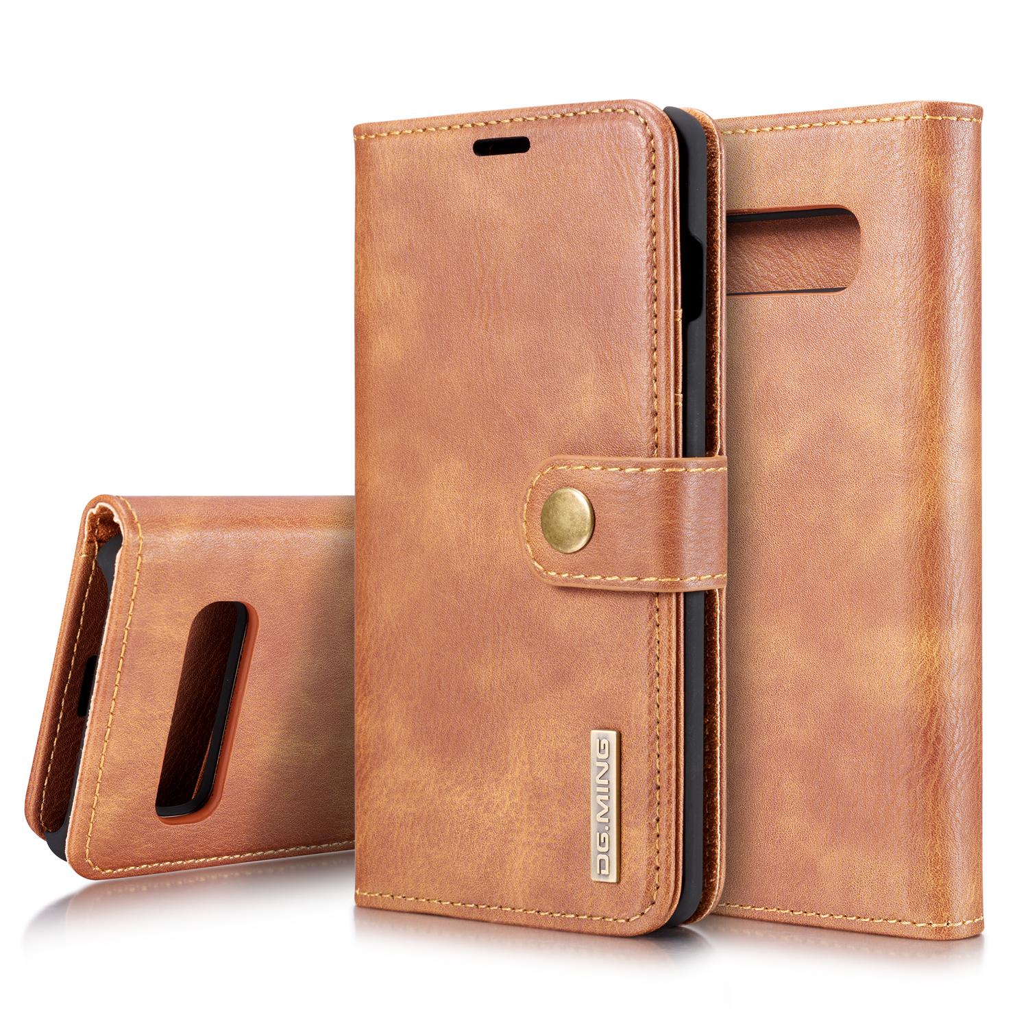 Samsung Galaxy S10 Magnet Wallet Cognac