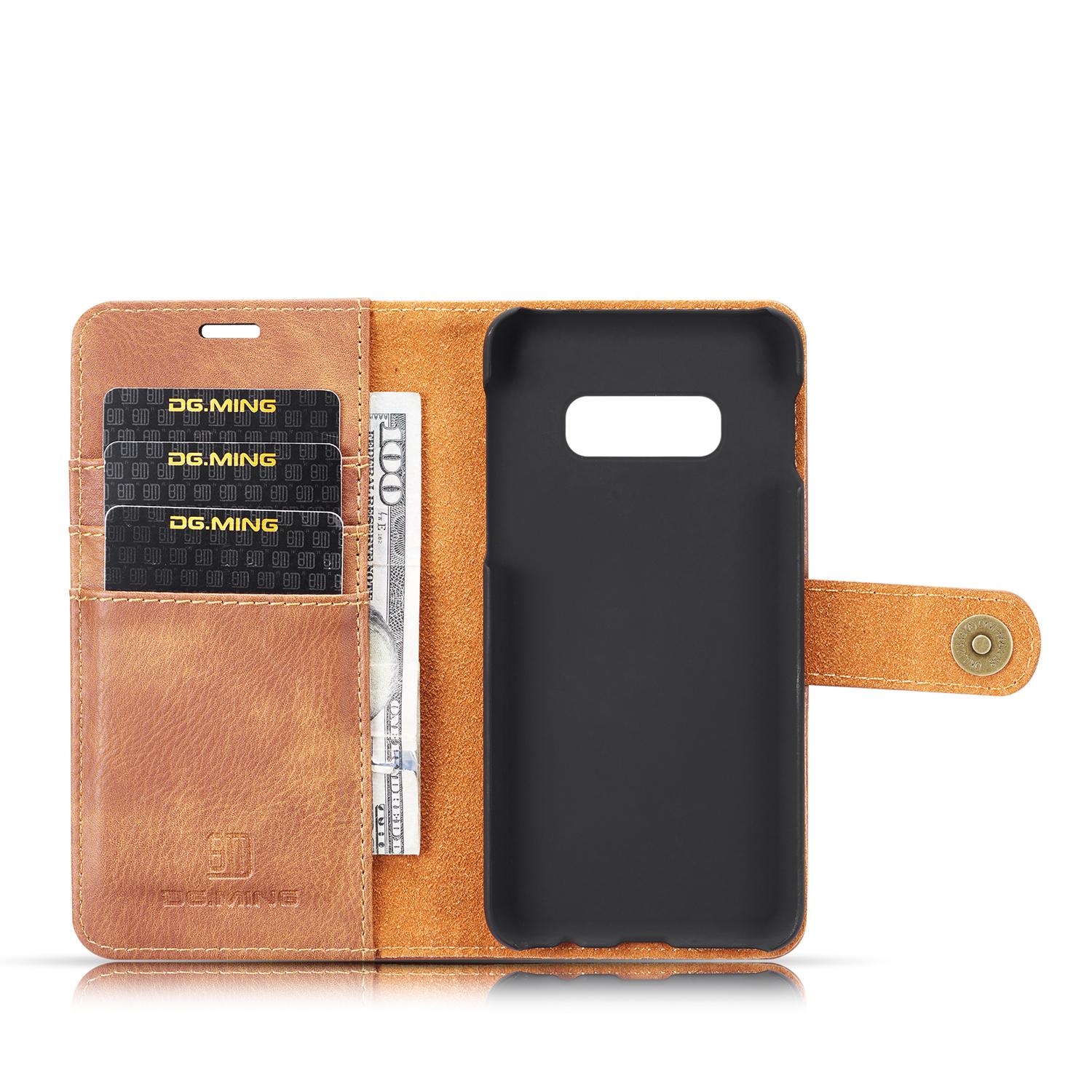 Samsung Galaxy S10e Magnet Wallet Cognac