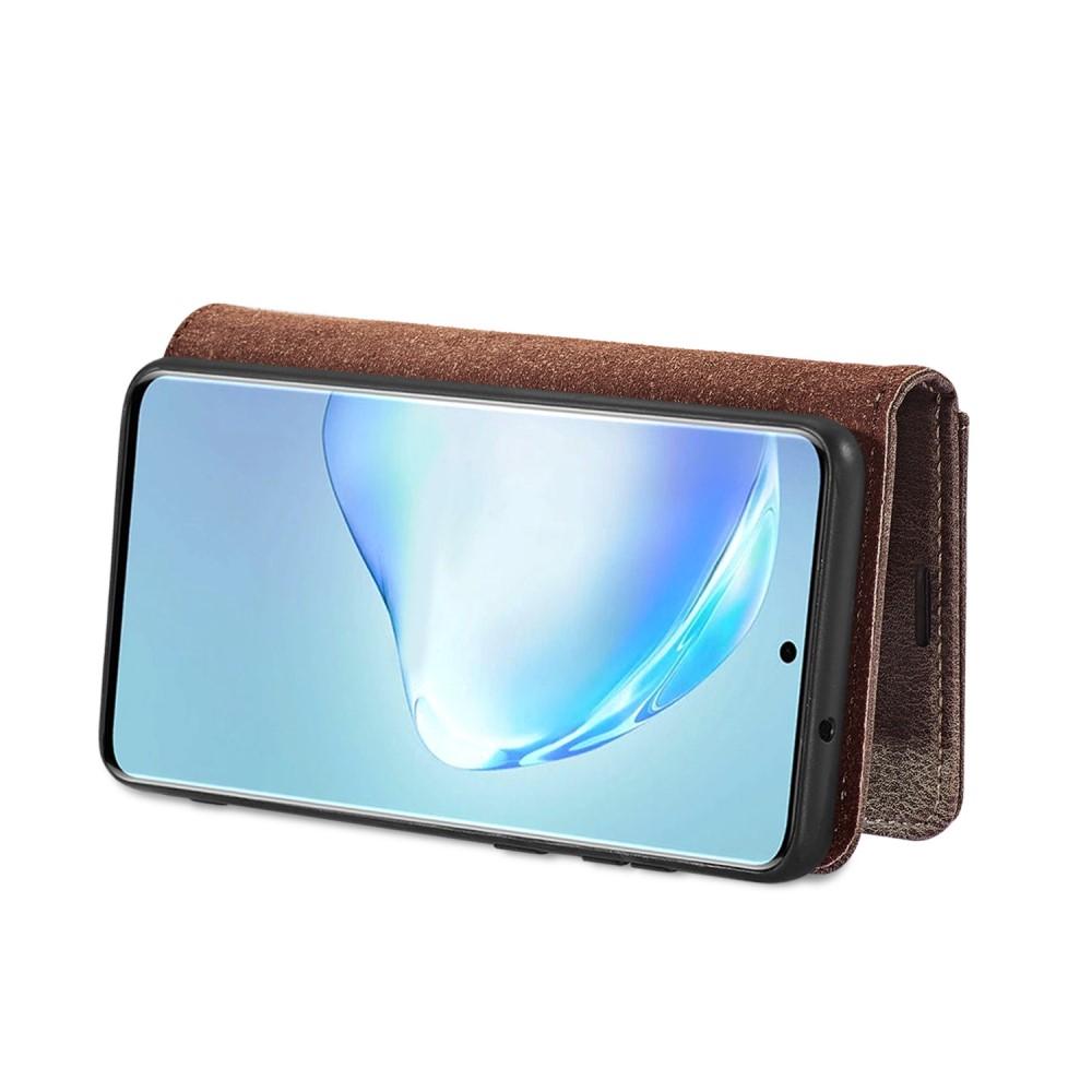 Samsung Galaxy S20 Ultra Magnet Wallet Brown