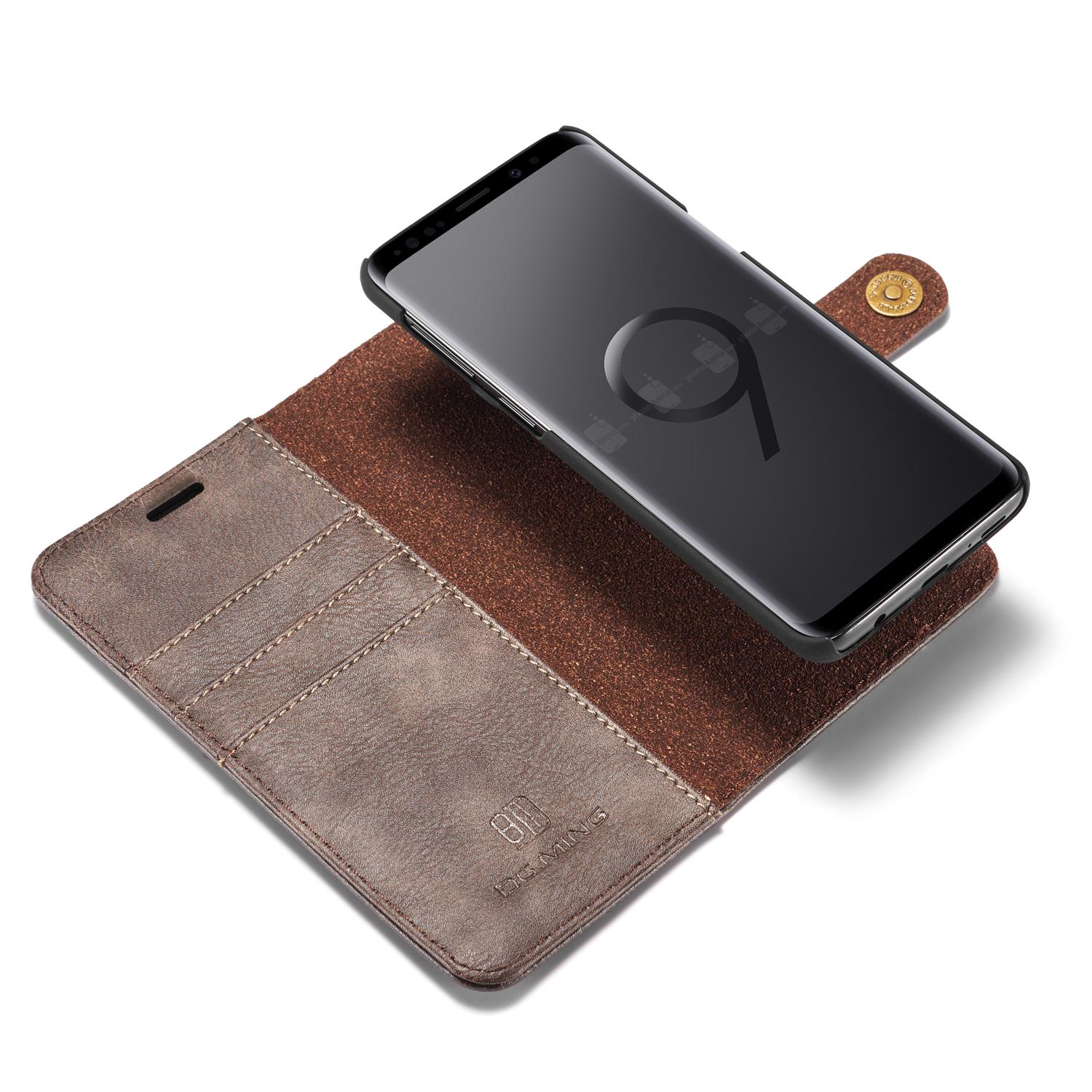 Samsung Galaxy S9 Magnet Wallet Brown