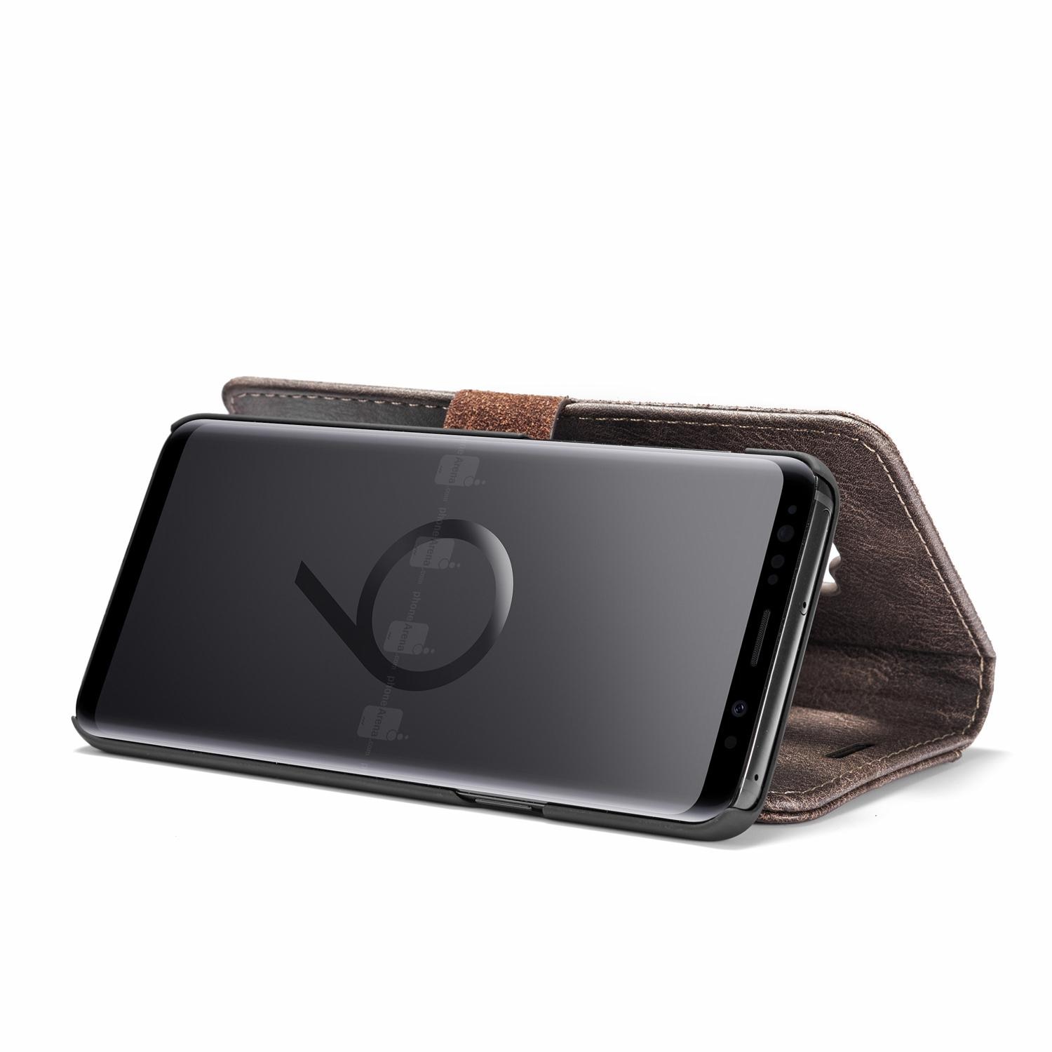 Samsung Galaxy S9 Magnet Wallet Brown