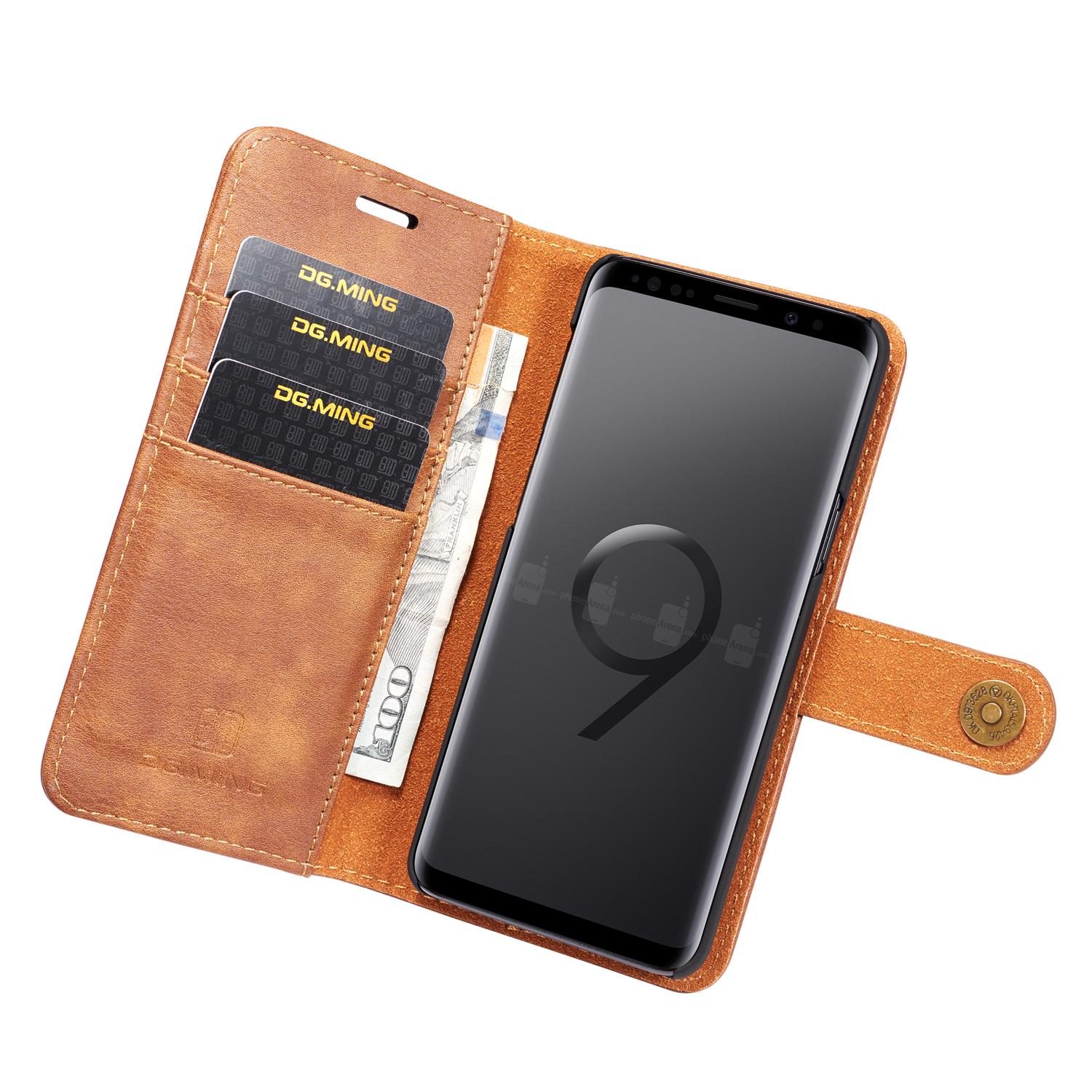 Samsung Galaxy S9 Magnet Wallet Cognac