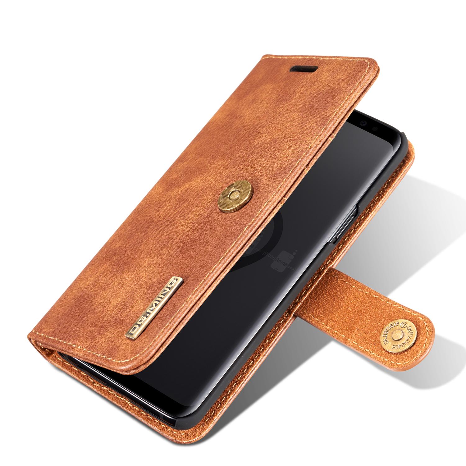 Samsung Galaxy S9 Magnet Wallet Cognac