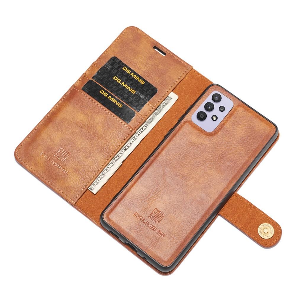 Samsung Galaxy A32 5G Magnet Wallet Cognac