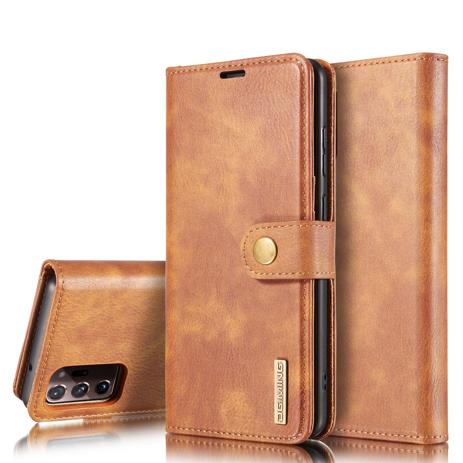 Samsung Galaxy Note 20 Ultra Magnet Wallet Cognac