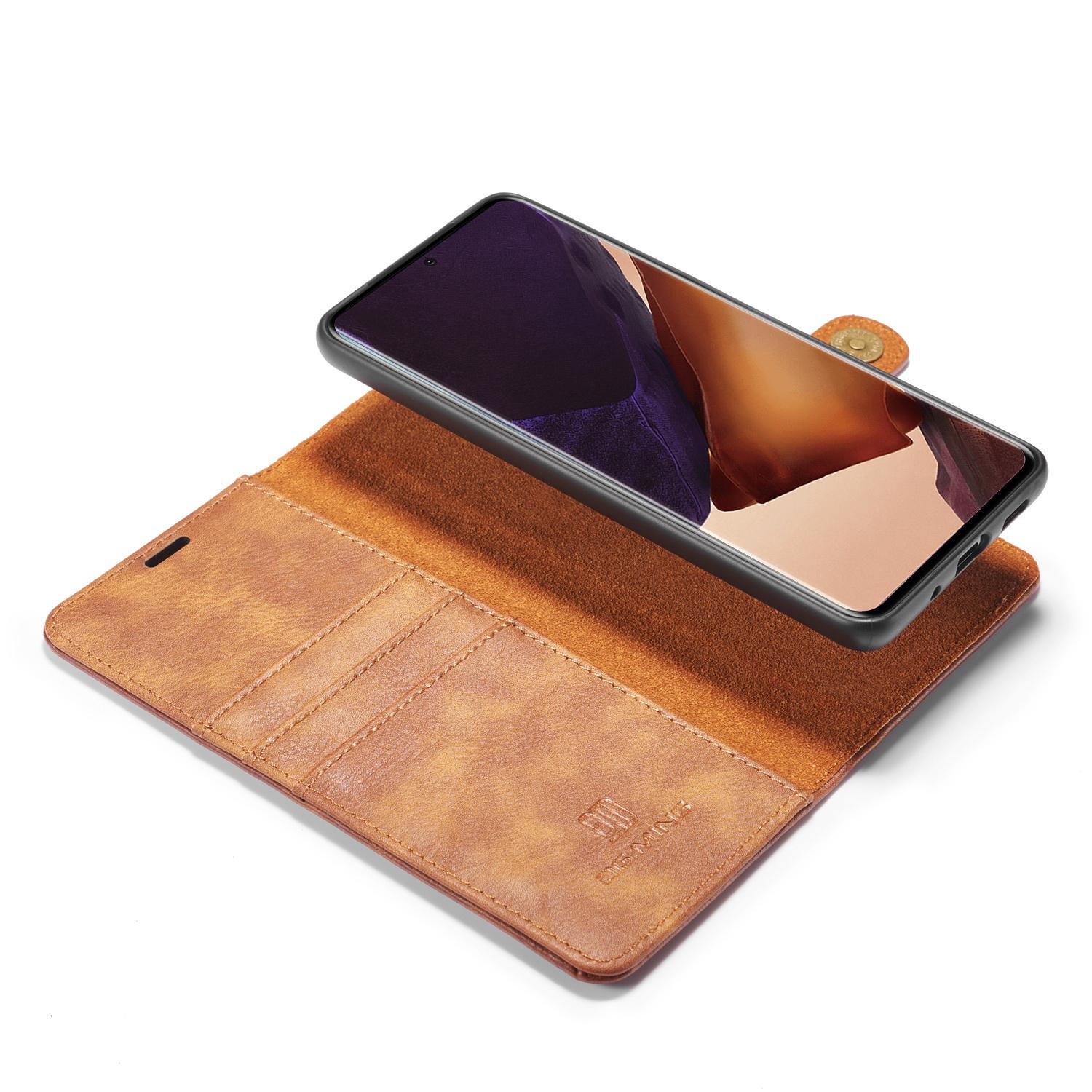 Samsung Galaxy Note 20 Ultra Magnet Wallet Cognac