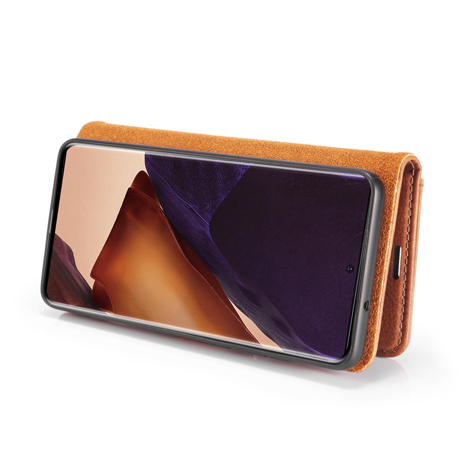 Samsung Galaxy Note 20 Ultra Magnet Wallet Cognac