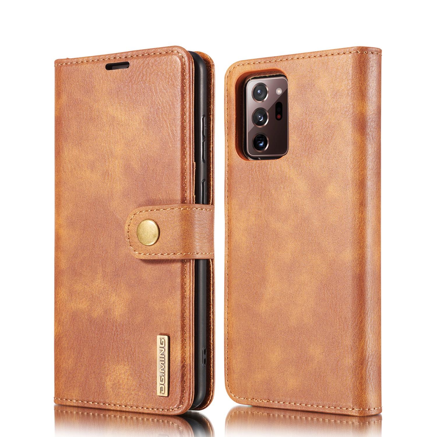 Samsung Galaxy Note 20 Ultra Magnet Wallet Cognac