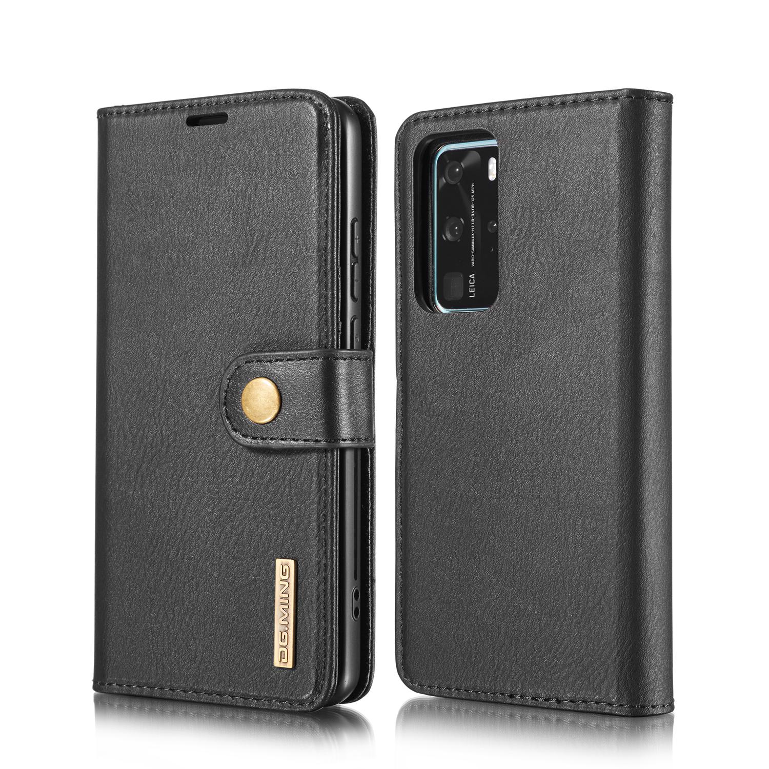 Huawei P40 Pro Magnet Wallet Black